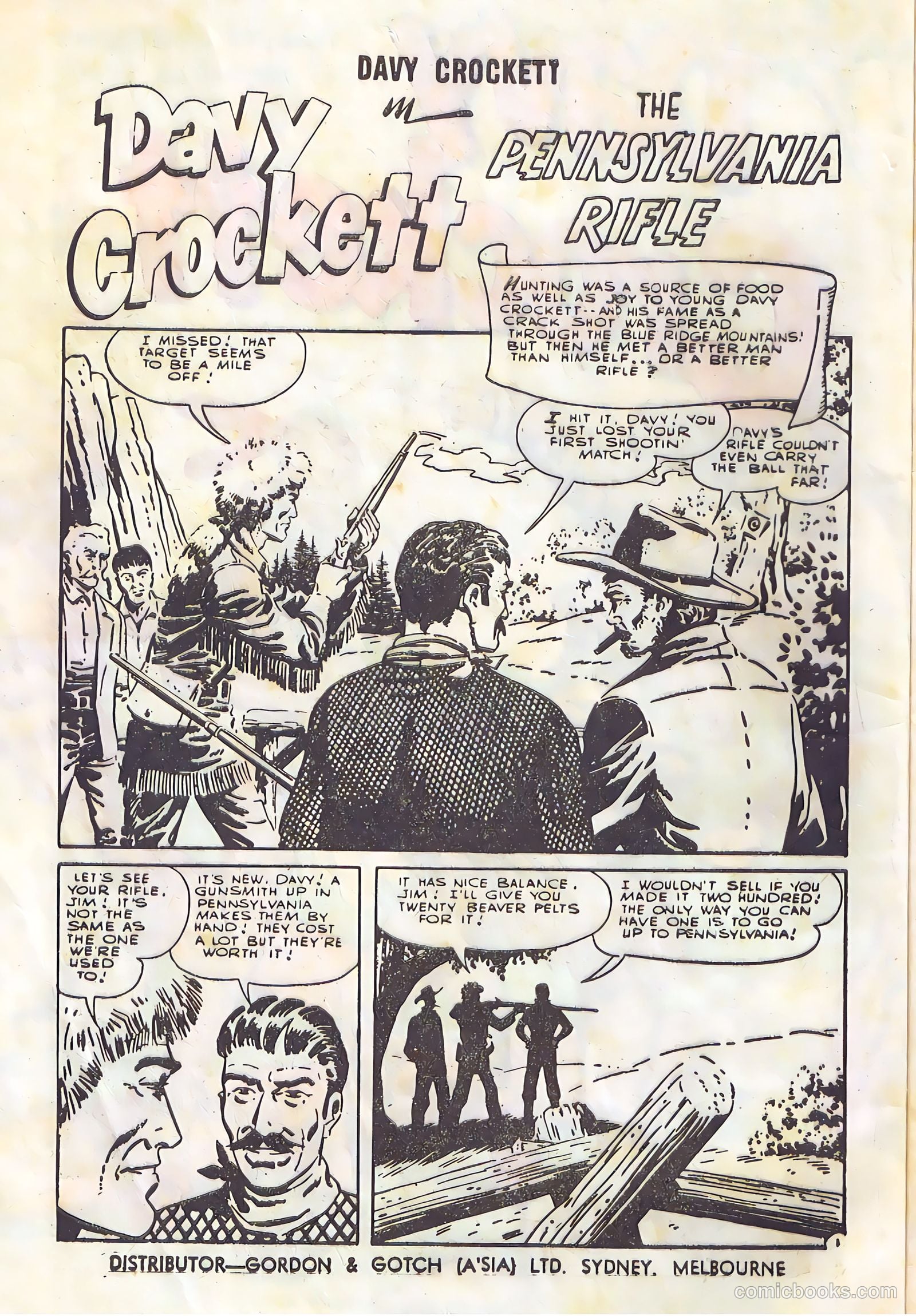 Fearless Davy Crockett #3 — page 2 of 24