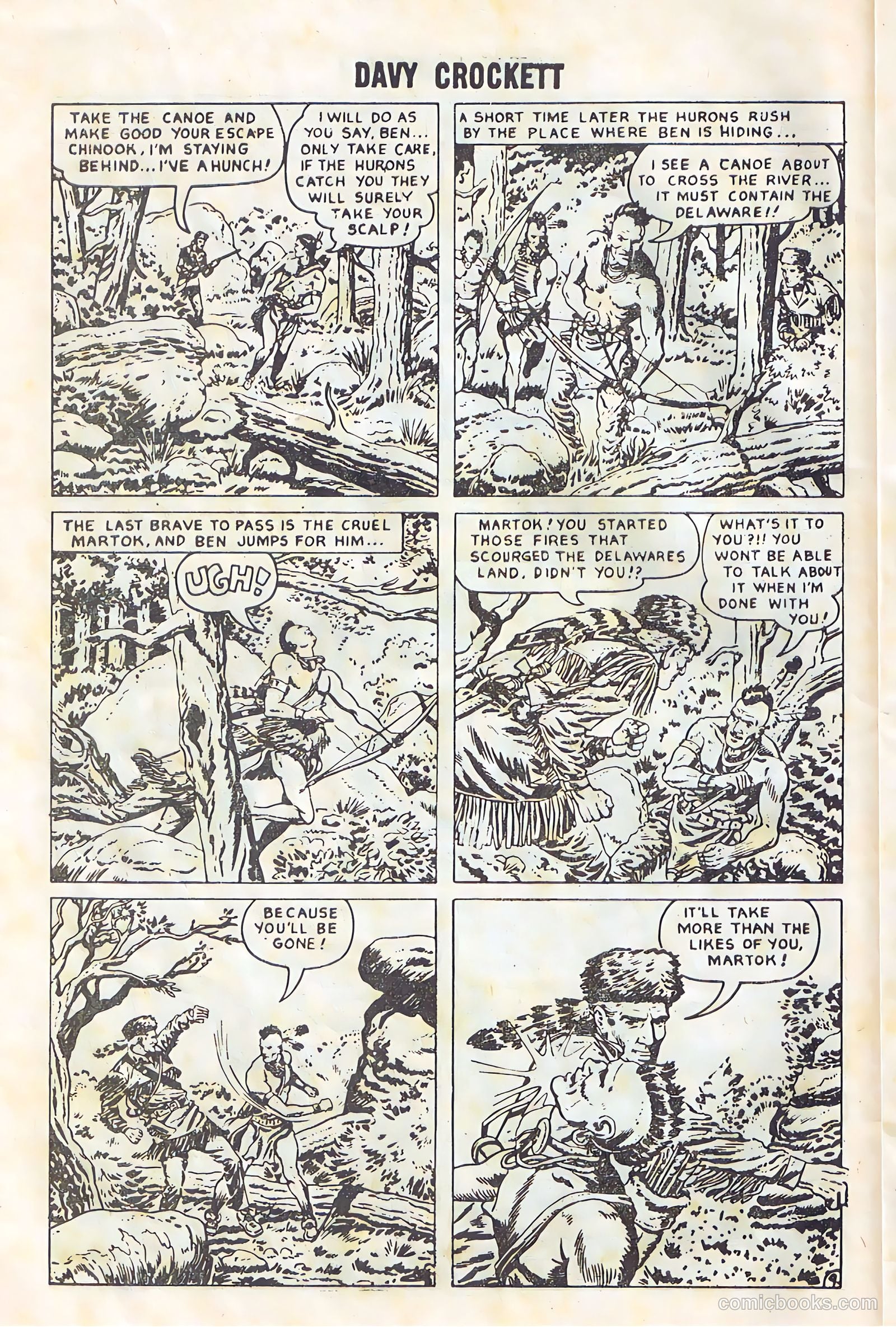 Fearless Davy Crockett #3 — page 22 of 24