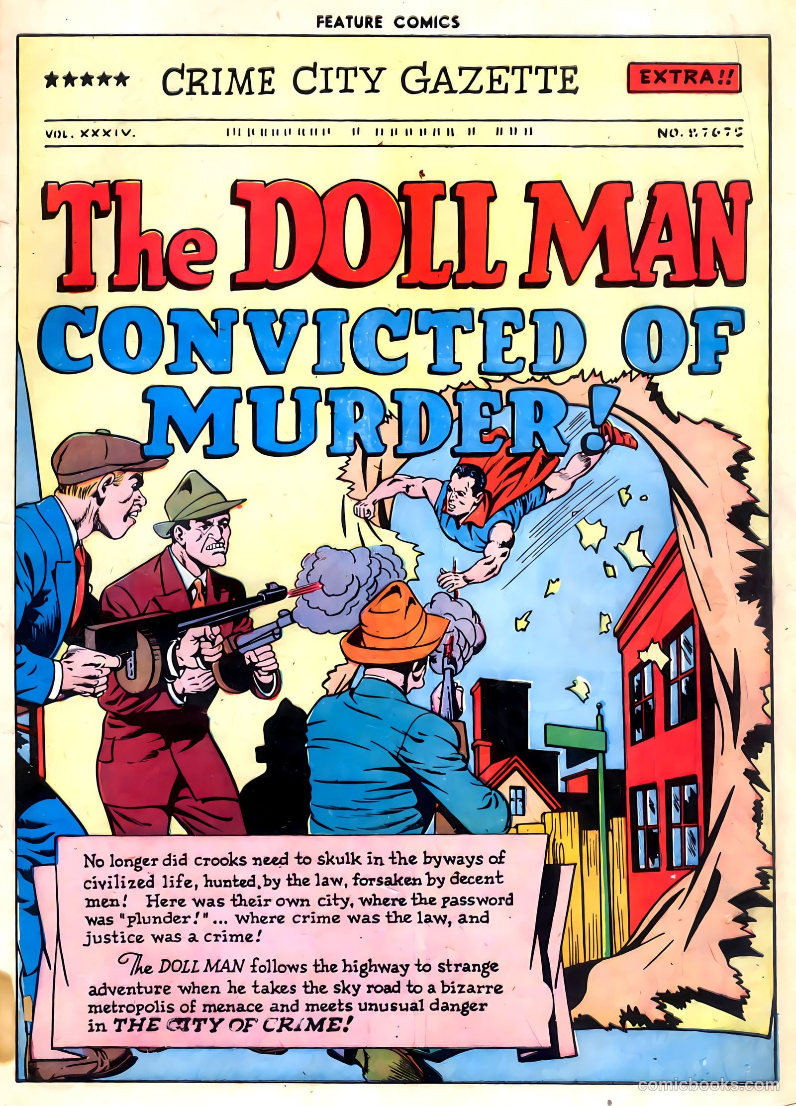 Feature Comics #100 (1946) — page 3 of 60