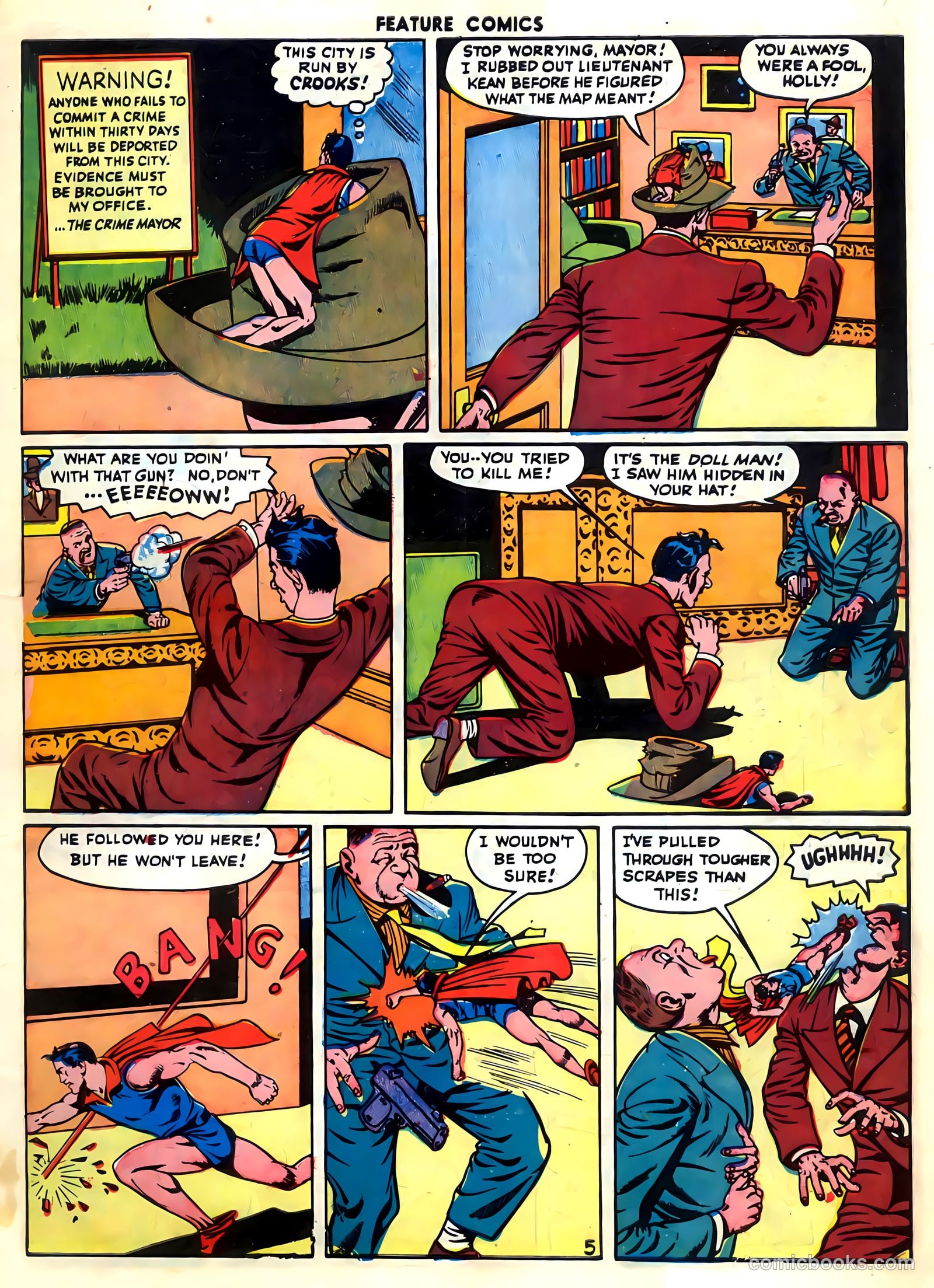 Feature Comics #100 (1946) — page 7 of 60