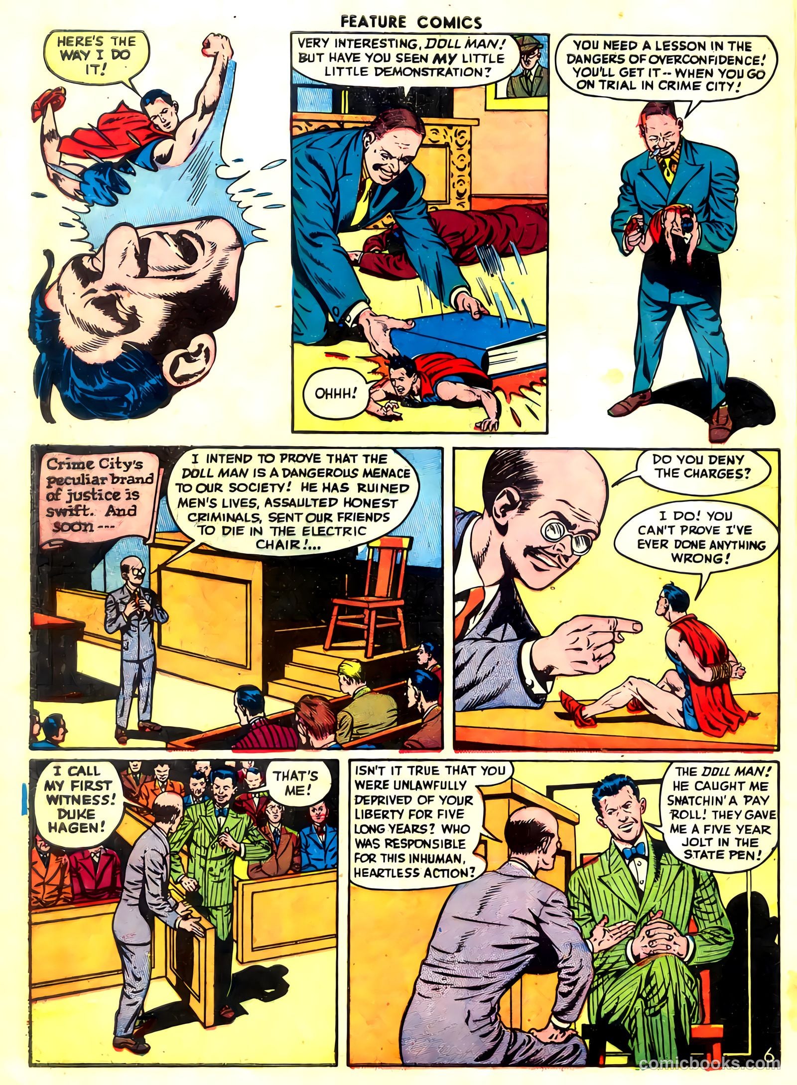 Feature Comics #100 (1946) — page 8 of 60