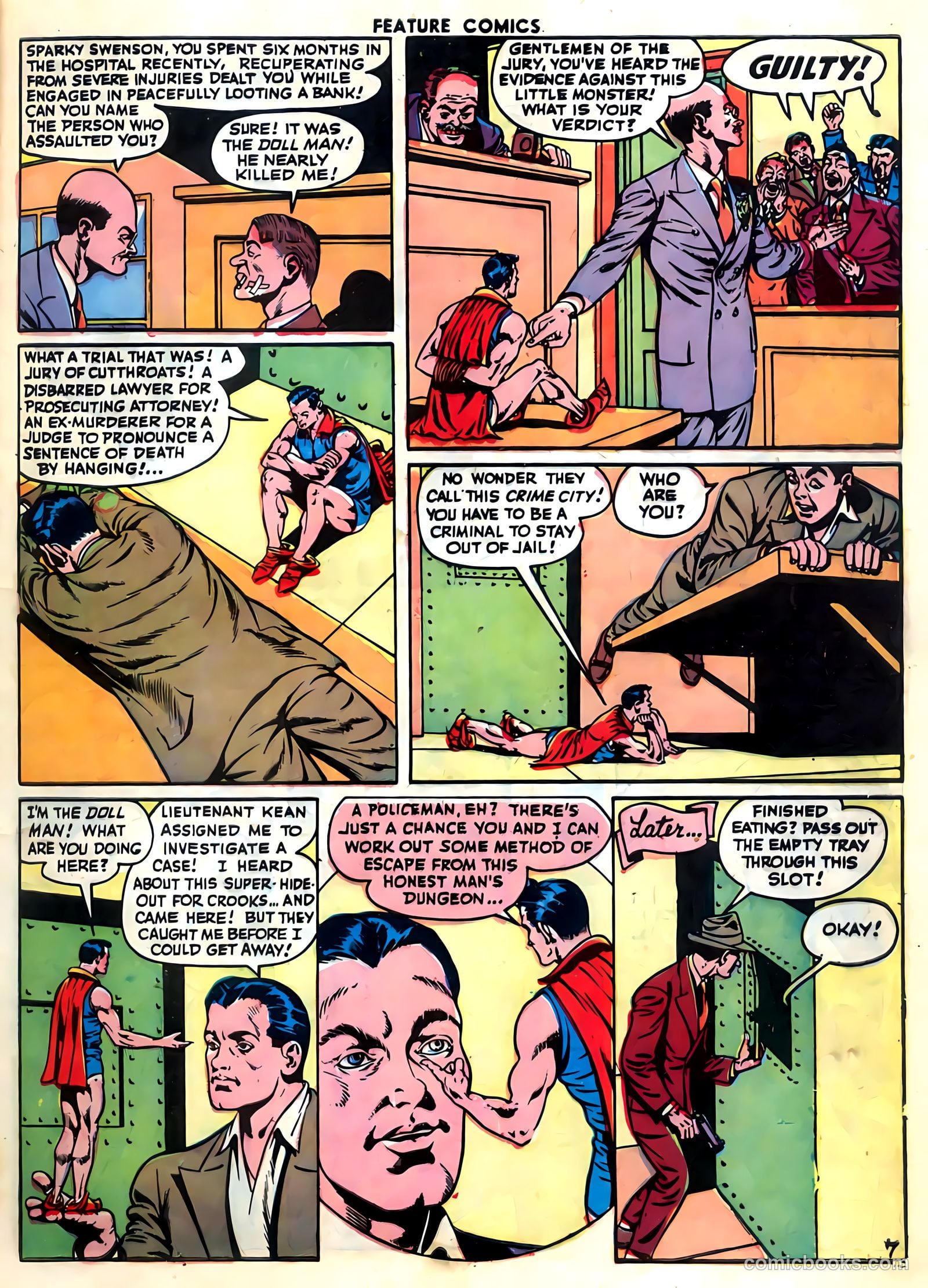 Feature Comics #100 (1946) — page 9 of 60