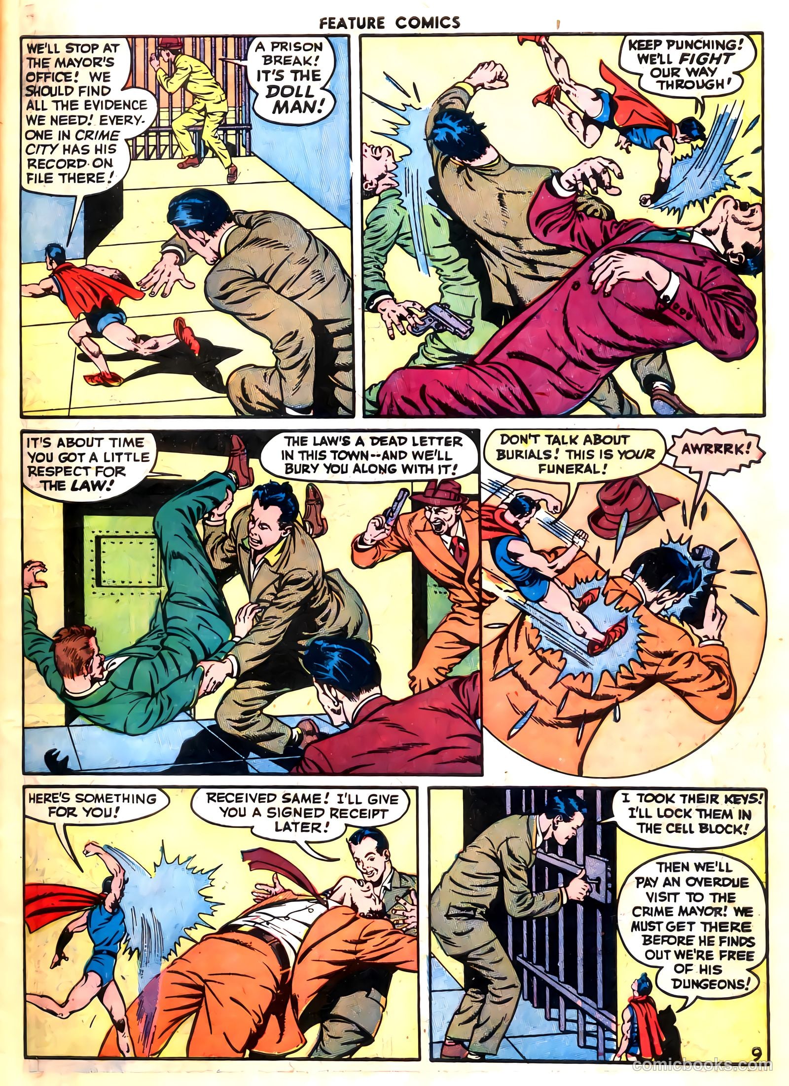 Feature Comics #100 (1946) — page 11 of 60