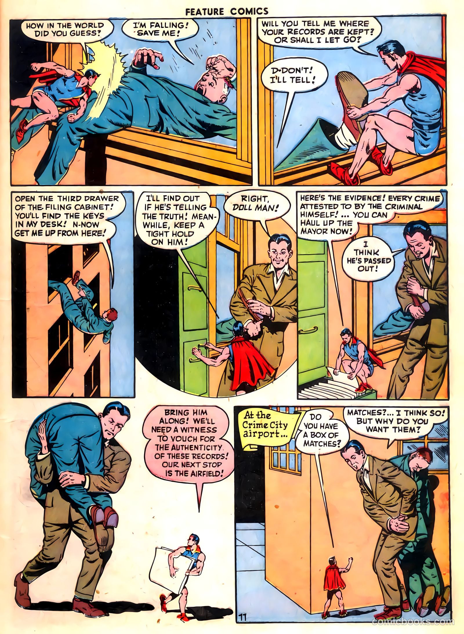 Feature Comics #100 (1946) — page 13 of 60