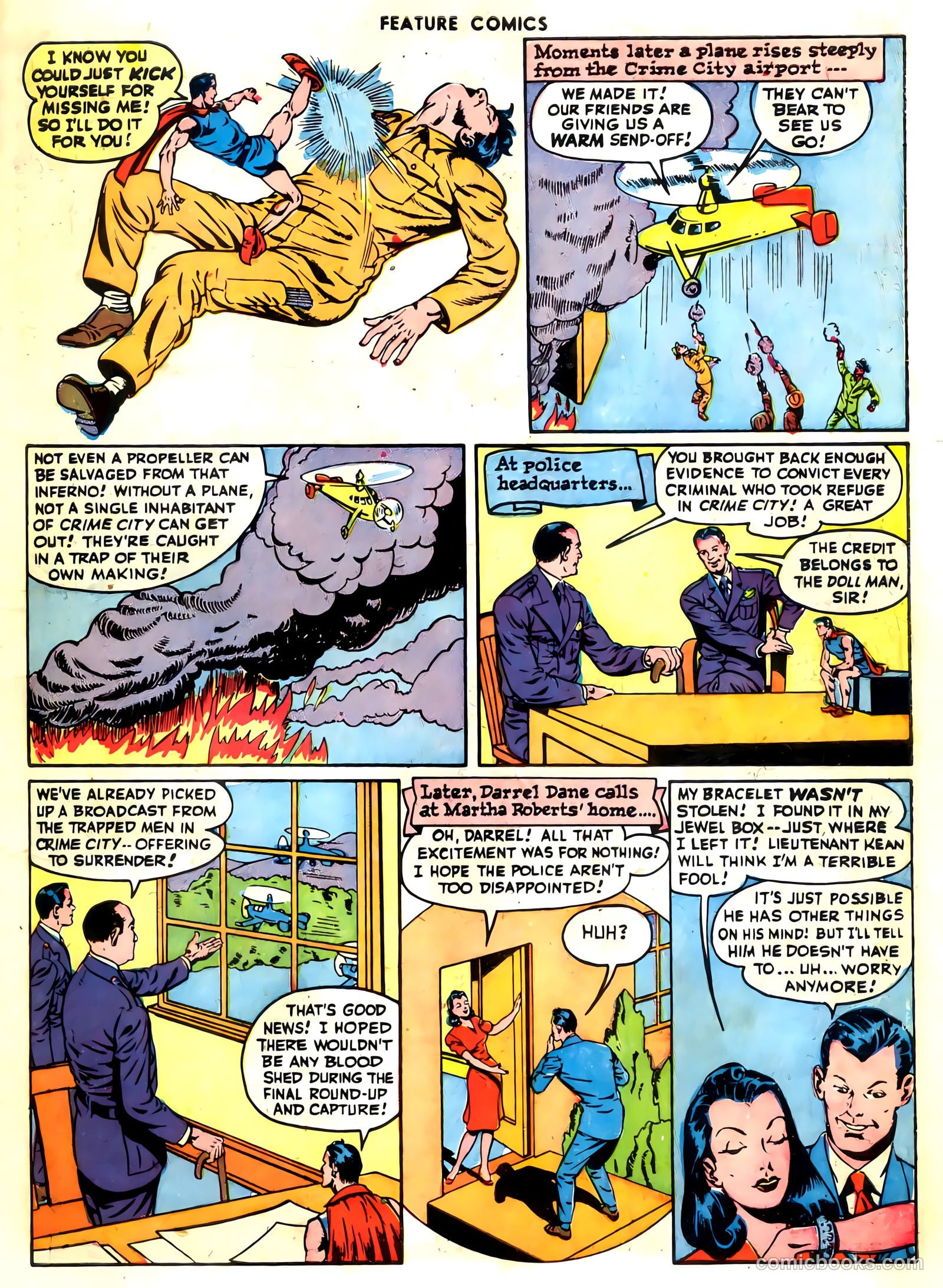 Feature Comics #100 (1946) — page 15 of 60