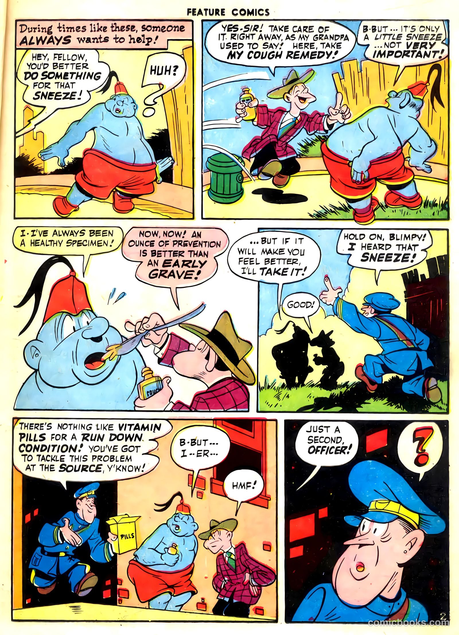 Feature Comics #100 (1946) — page 17 of 60