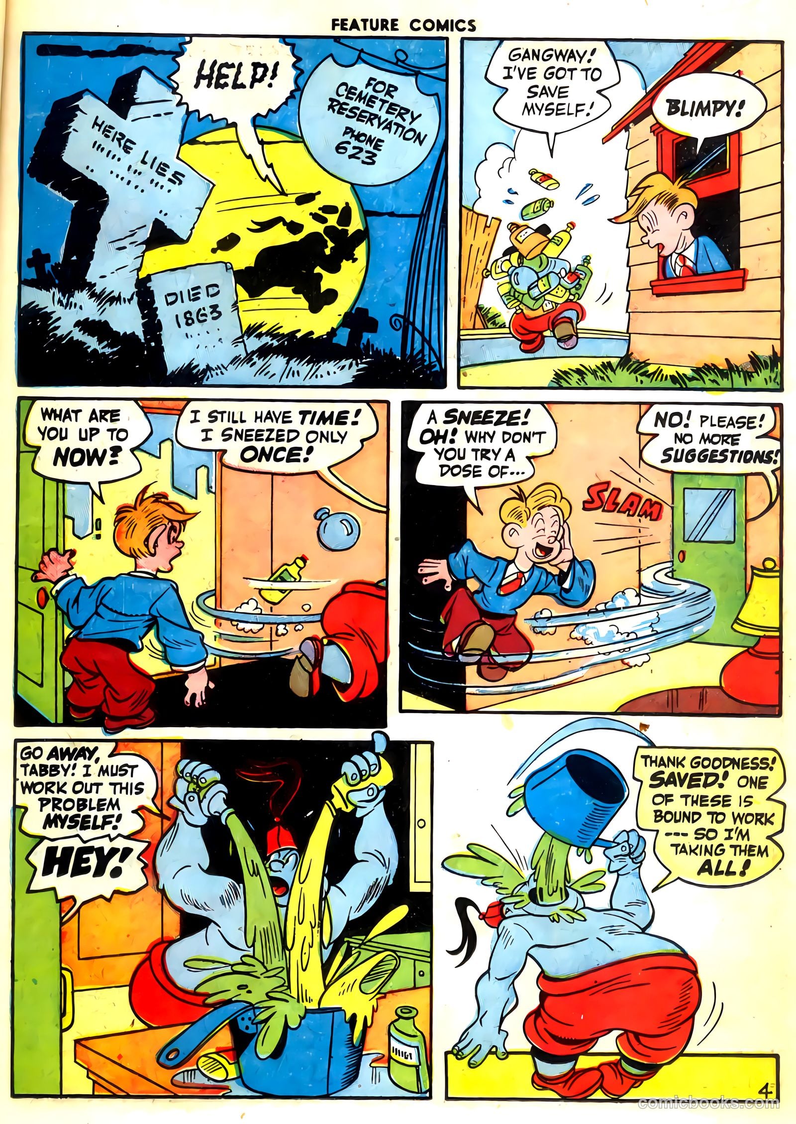 Feature Comics #100 (1946) — page 19 of 60