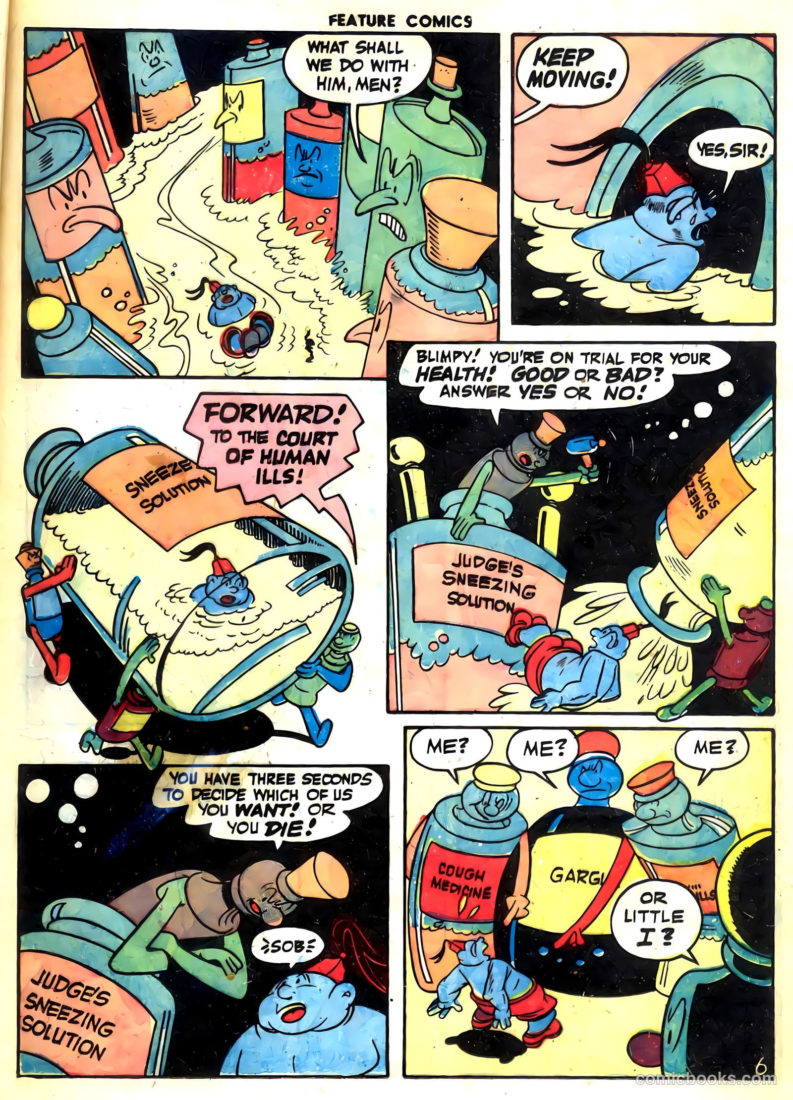 Feature Comics #100 (1946) — page 21 of 60