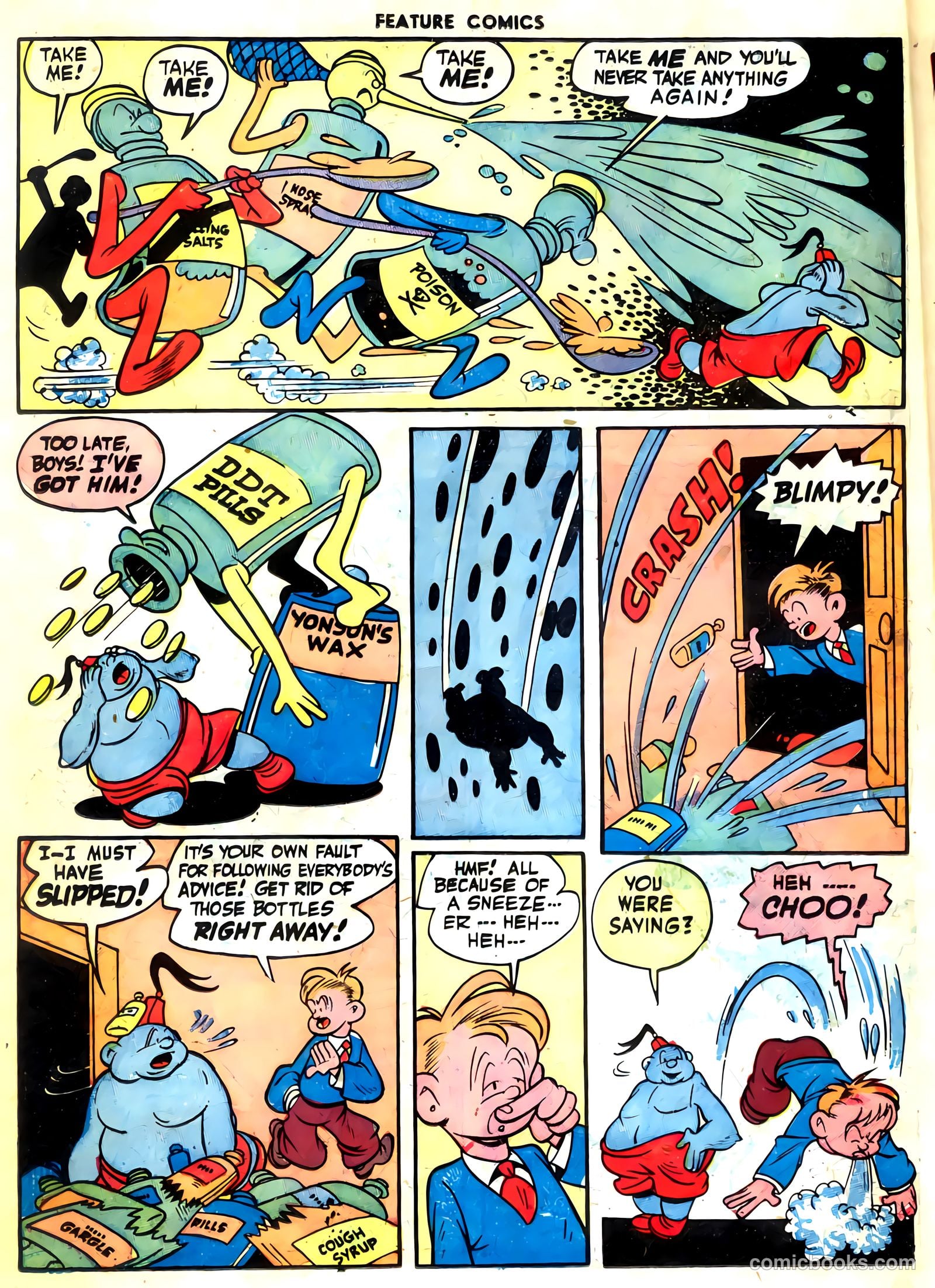 Feature Comics #100 (1946) — page 22 of 60