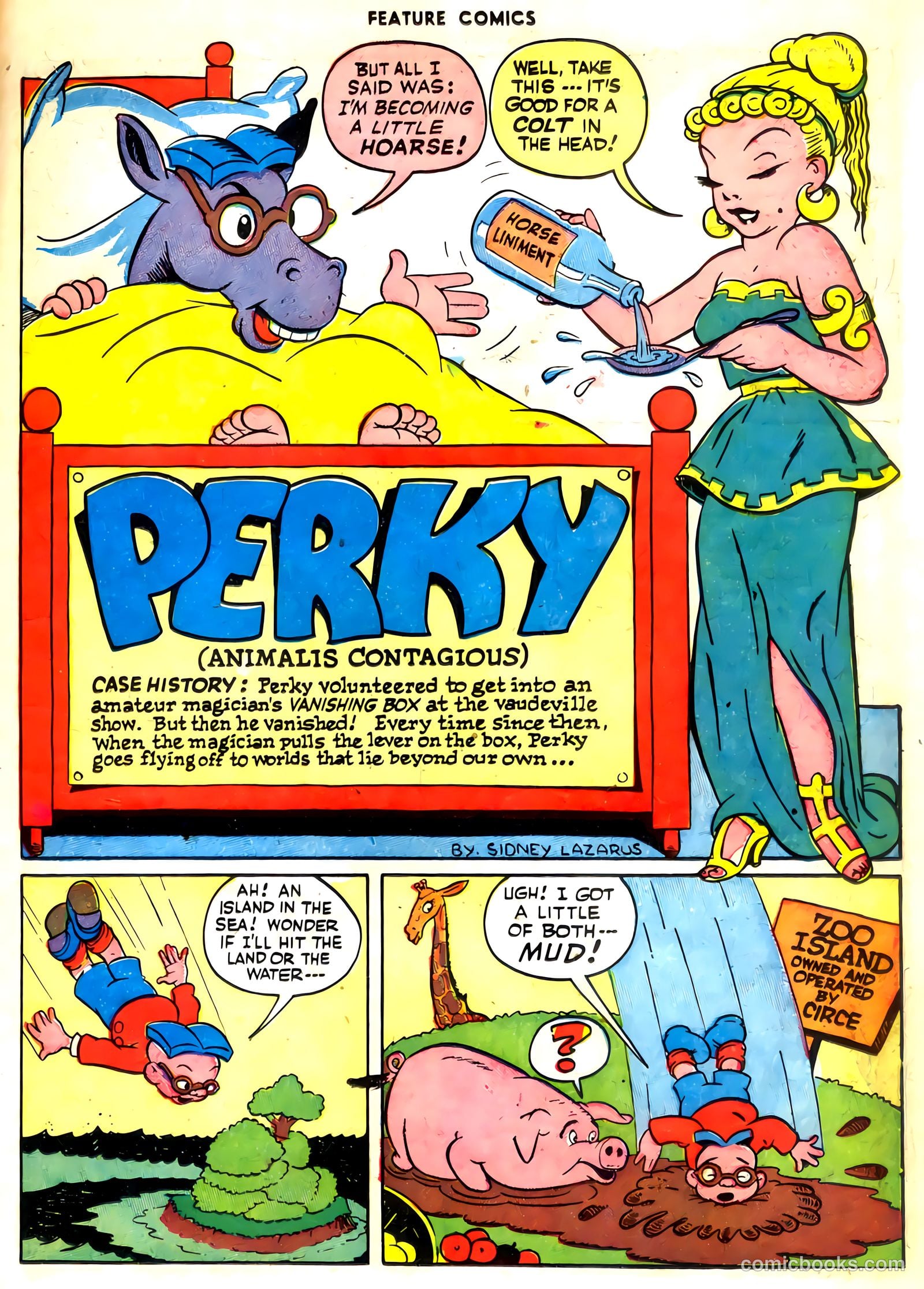 Feature Comics #100 (1946) — page 23 of 60