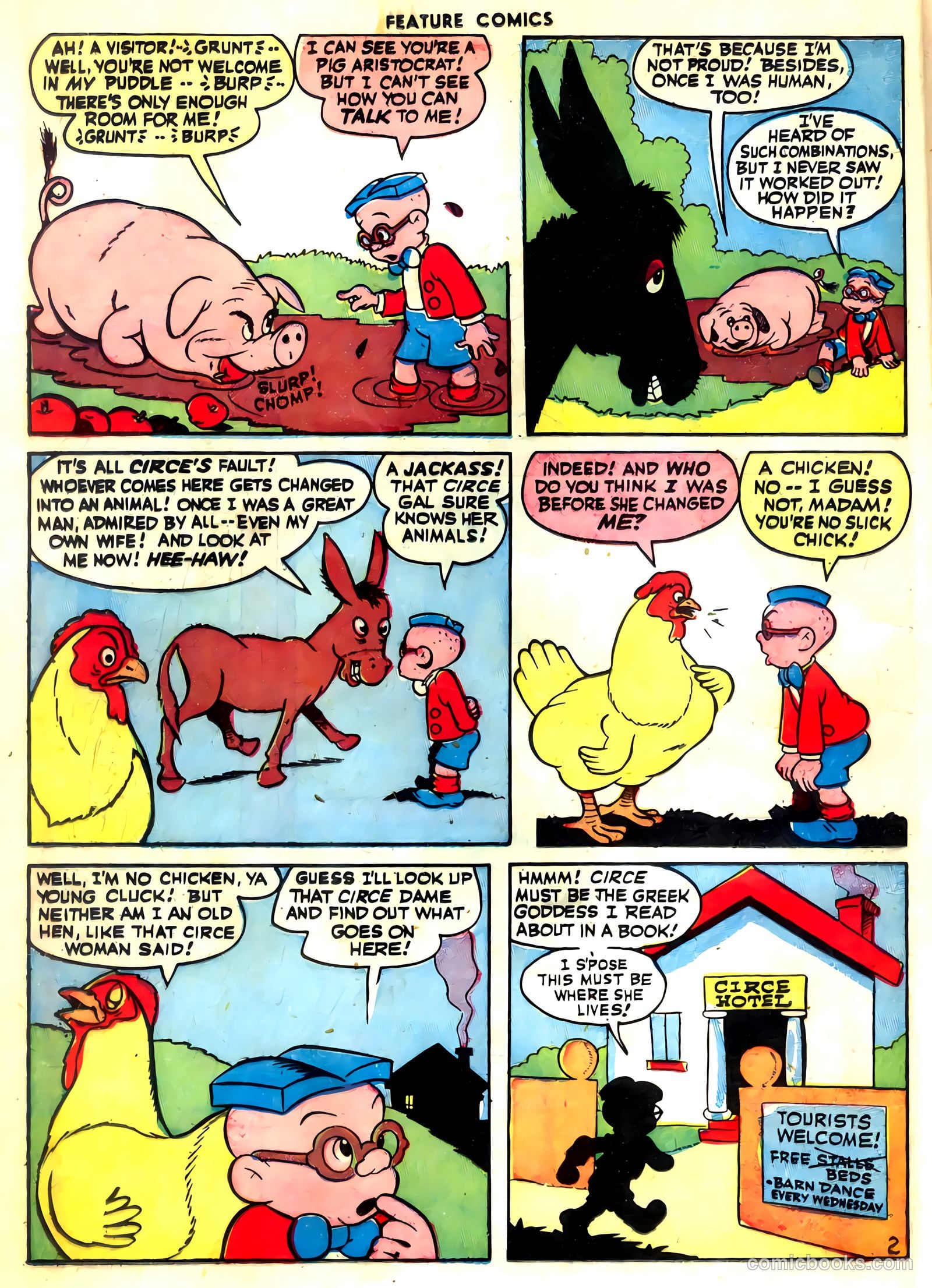 Feature Comics #100 (1946) — page 24 of 60