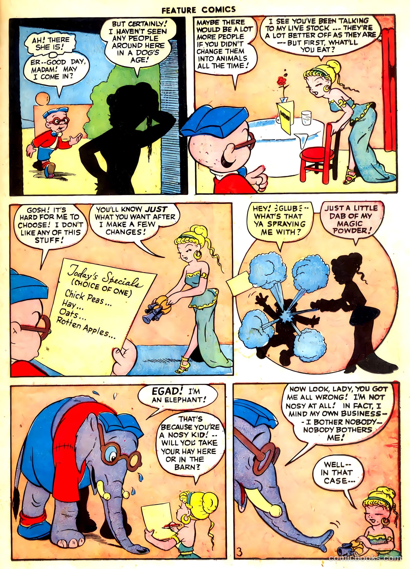 Feature Comics #100 (1946) — page 25 of 60