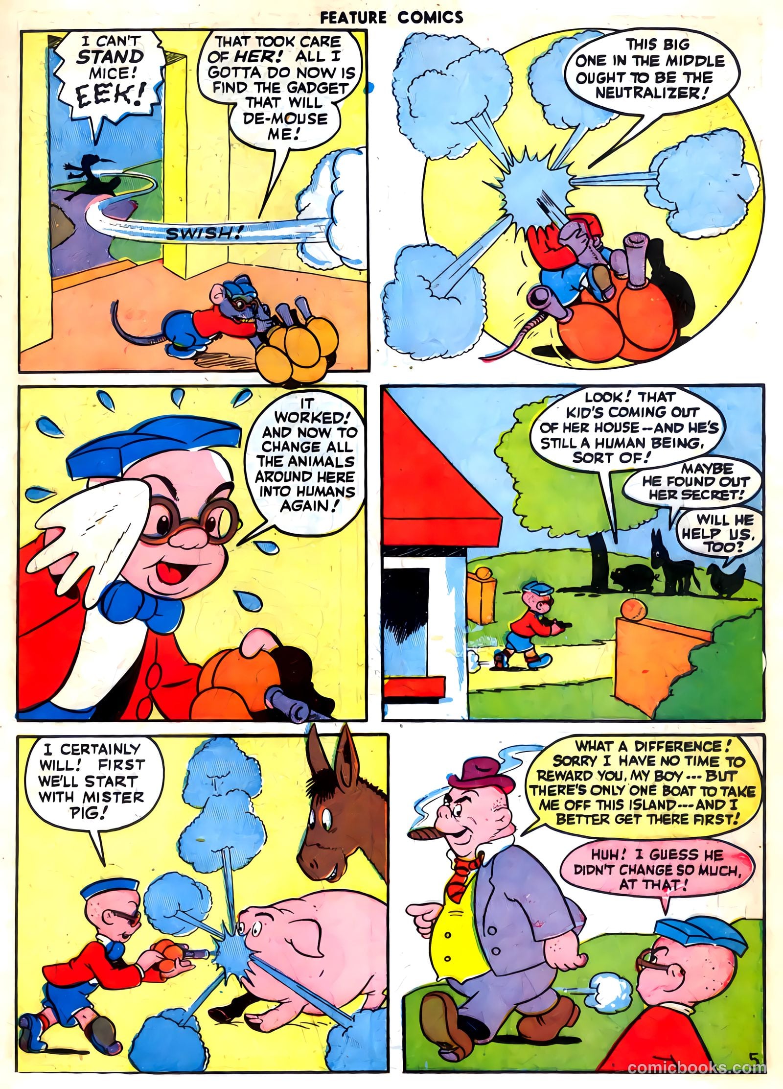 Feature Comics #100 (1946) — page 27 of 60