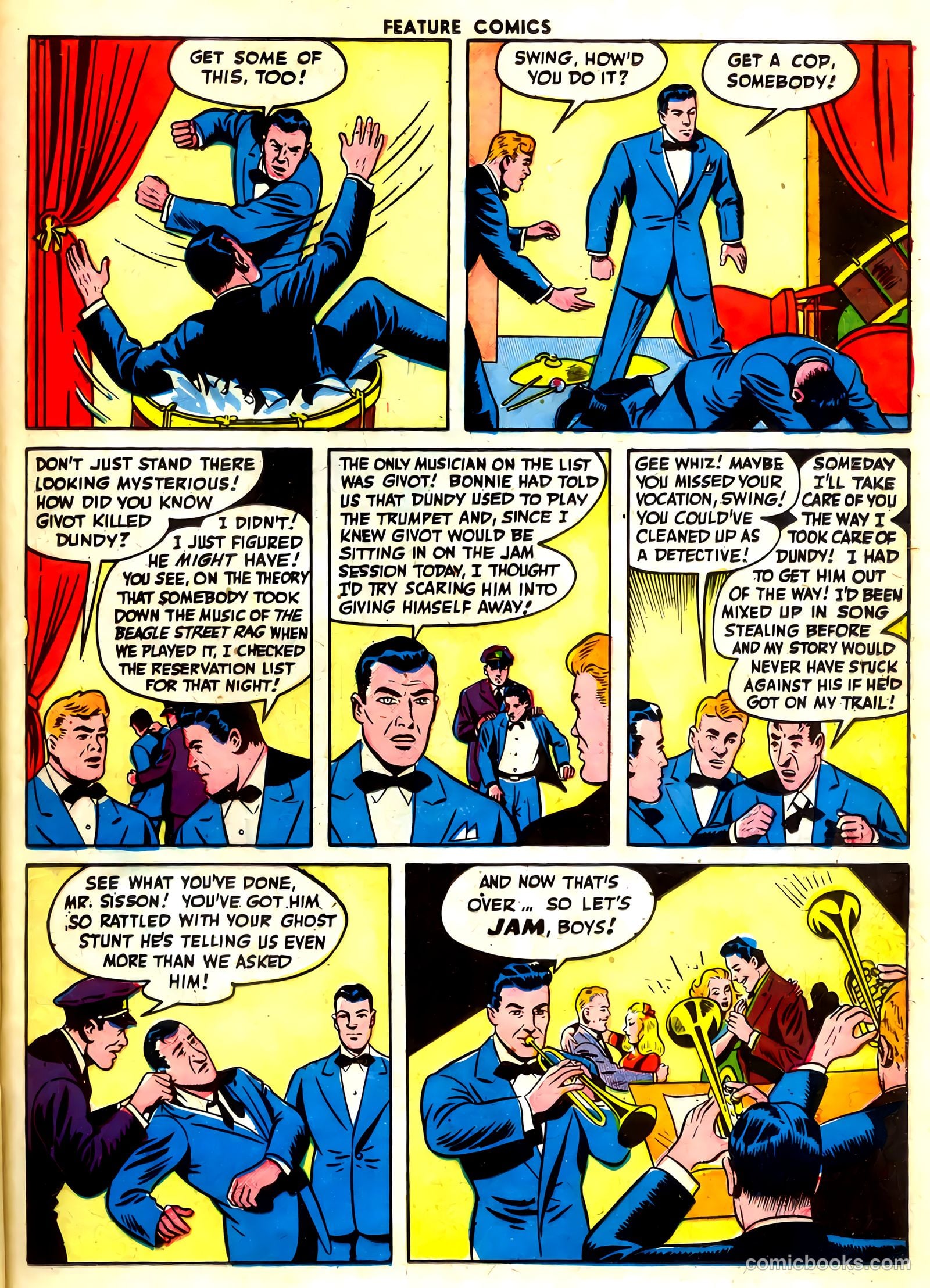 Feature Comics #100 (1946) — page 37 of 60