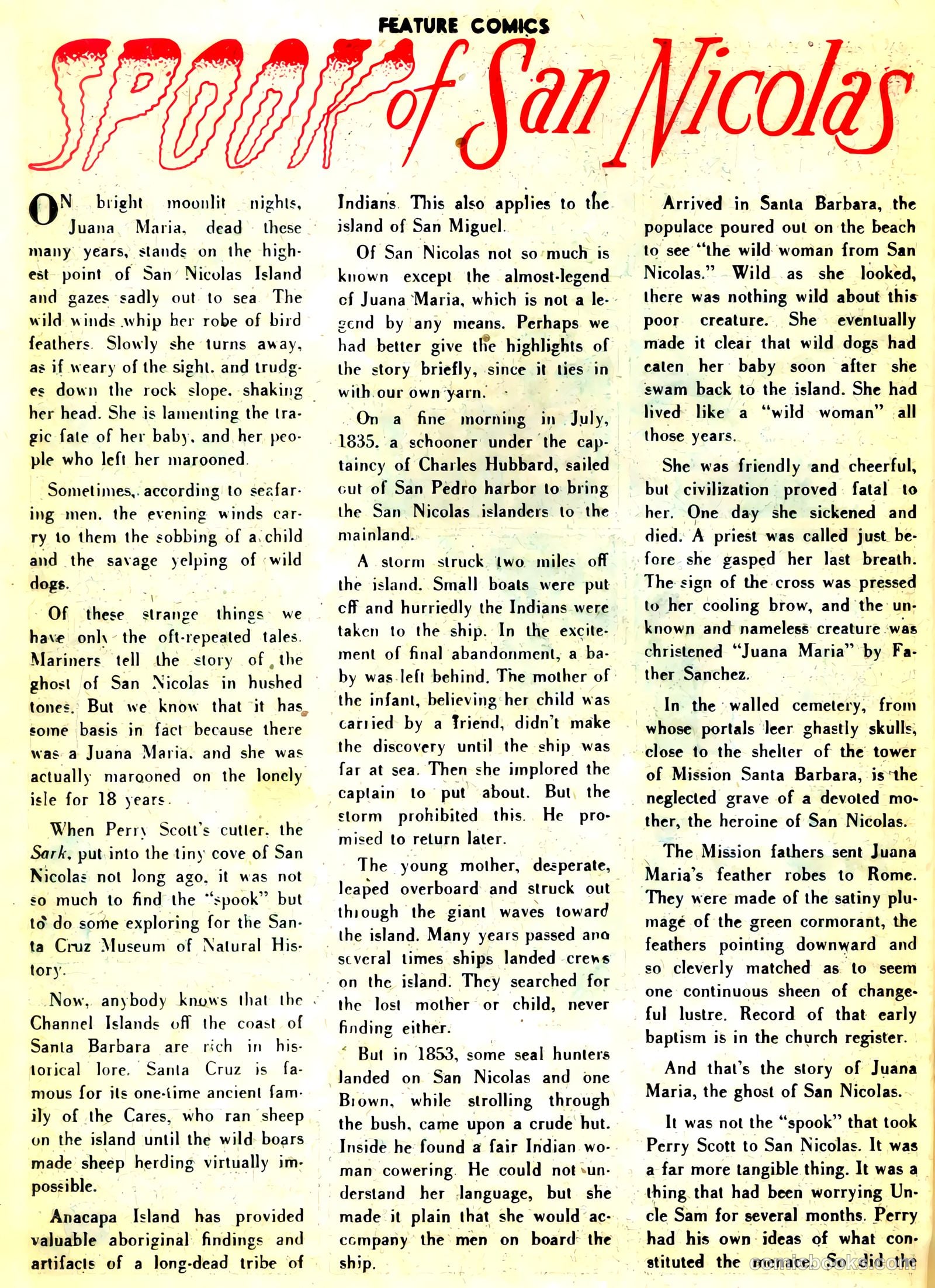 Feature Comics #100 (1946) — page 42 of 60