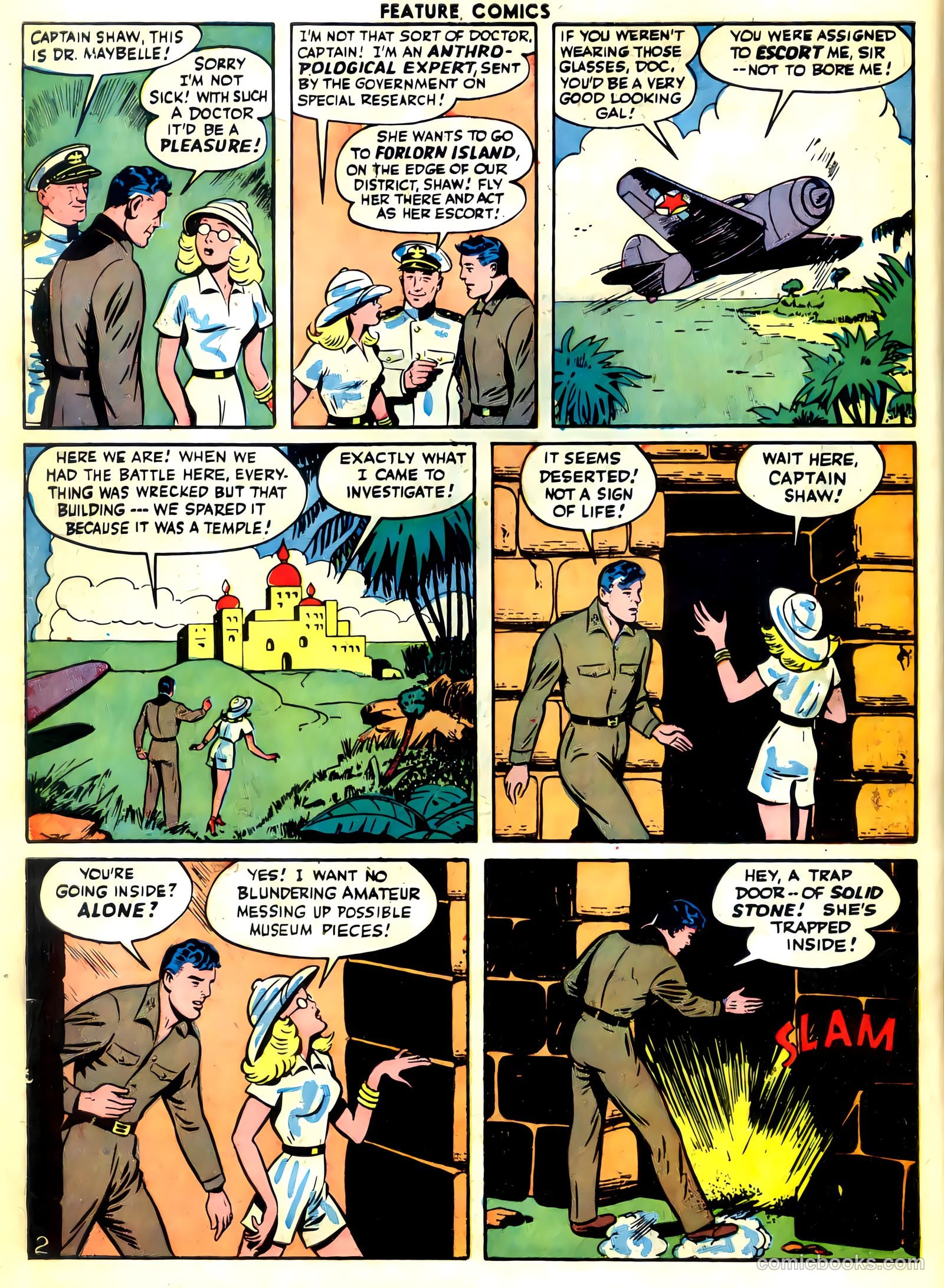 Feature Comics #100 (1946) — page 46 of 60