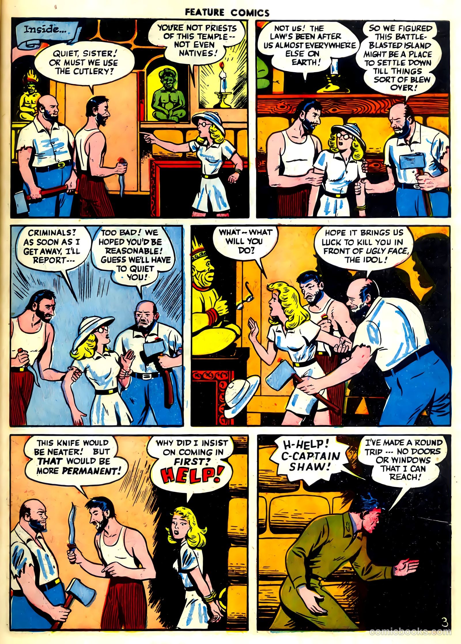 Feature Comics #100 (1946) — page 47 of 60