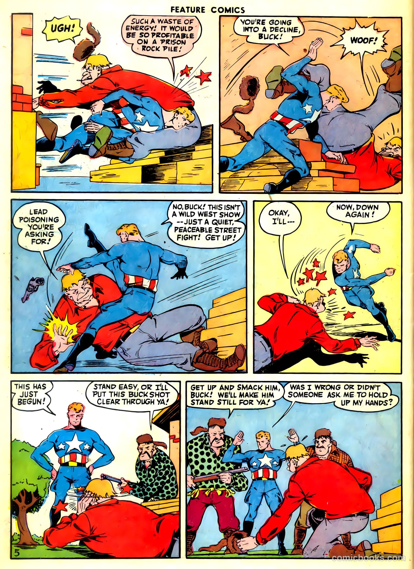 Feature Comics #100 (1946) — page 56 of 60