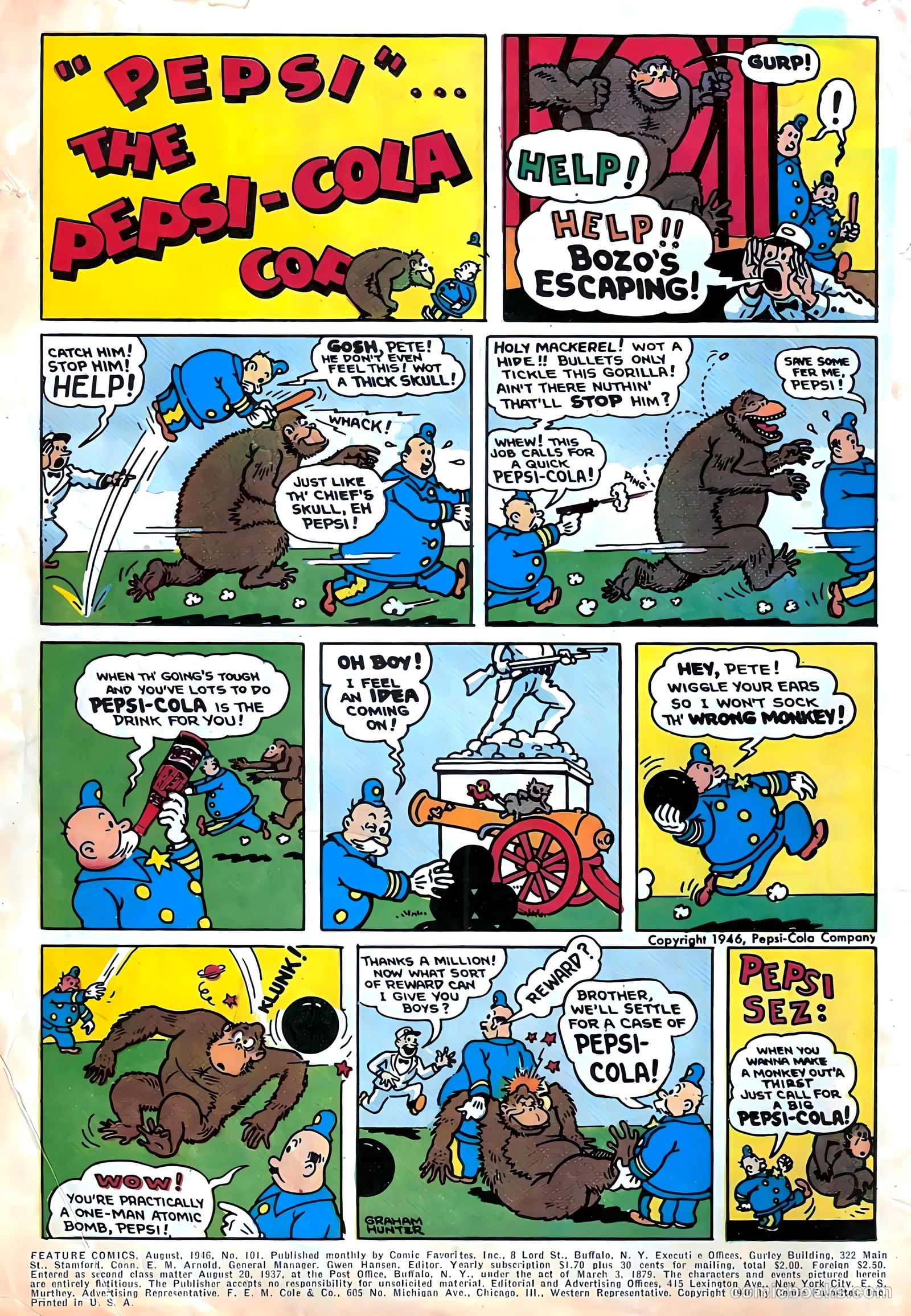 Feature Comics #101 (1946) — page 2 of 60