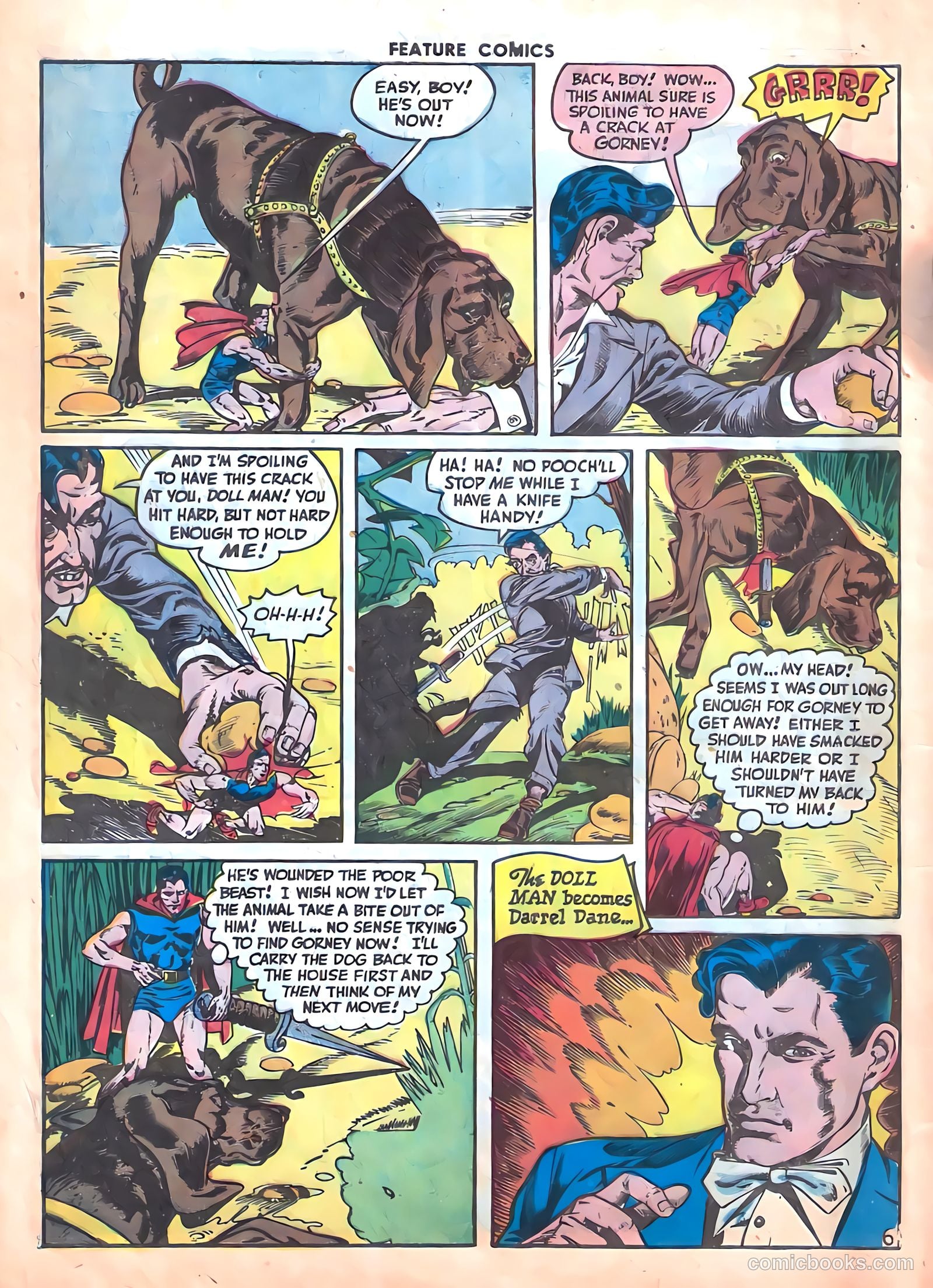Feature Comics #101 (1946) — page 8 of 60