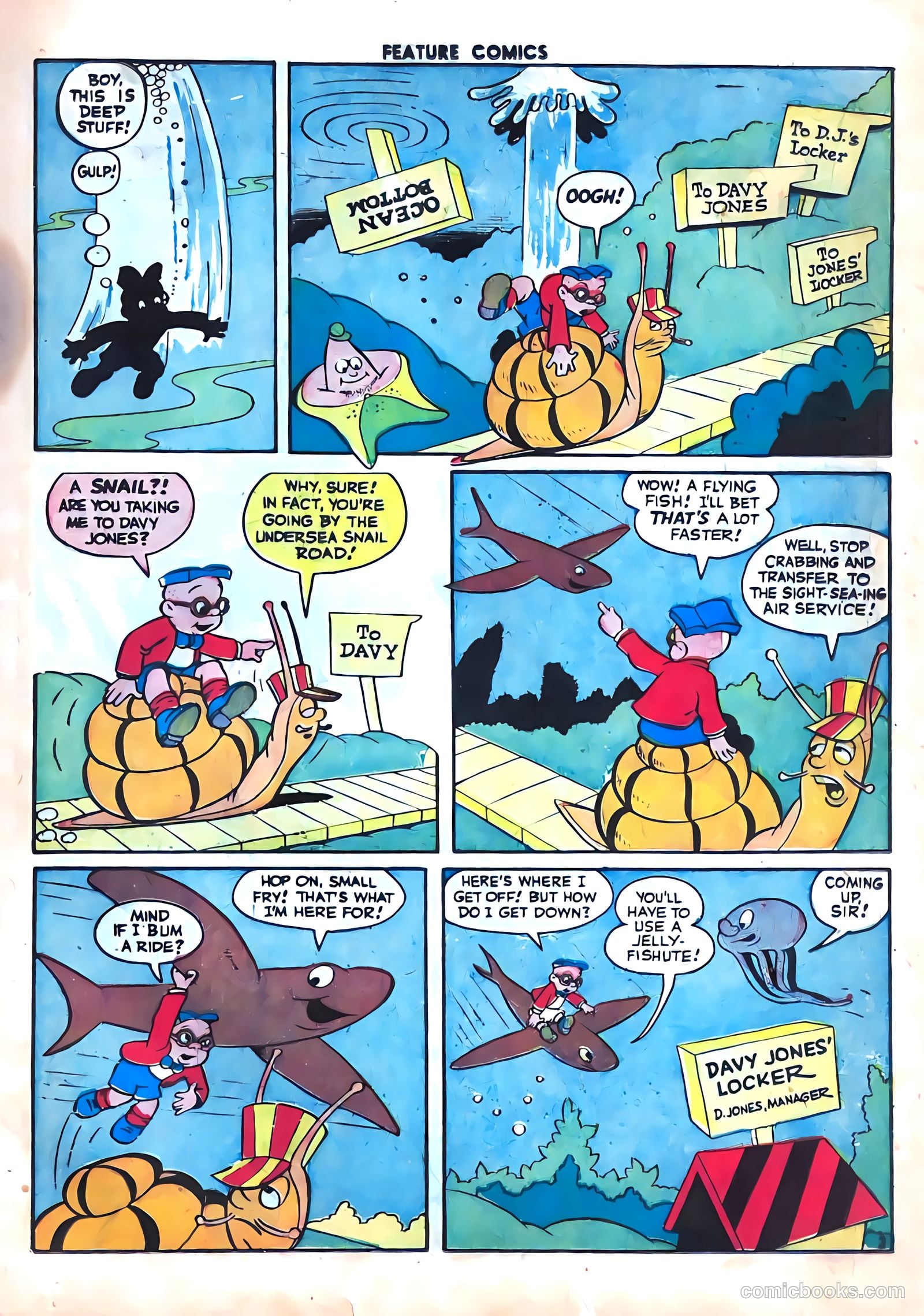 Feature Comics #101 (1946) — page 17 of 60