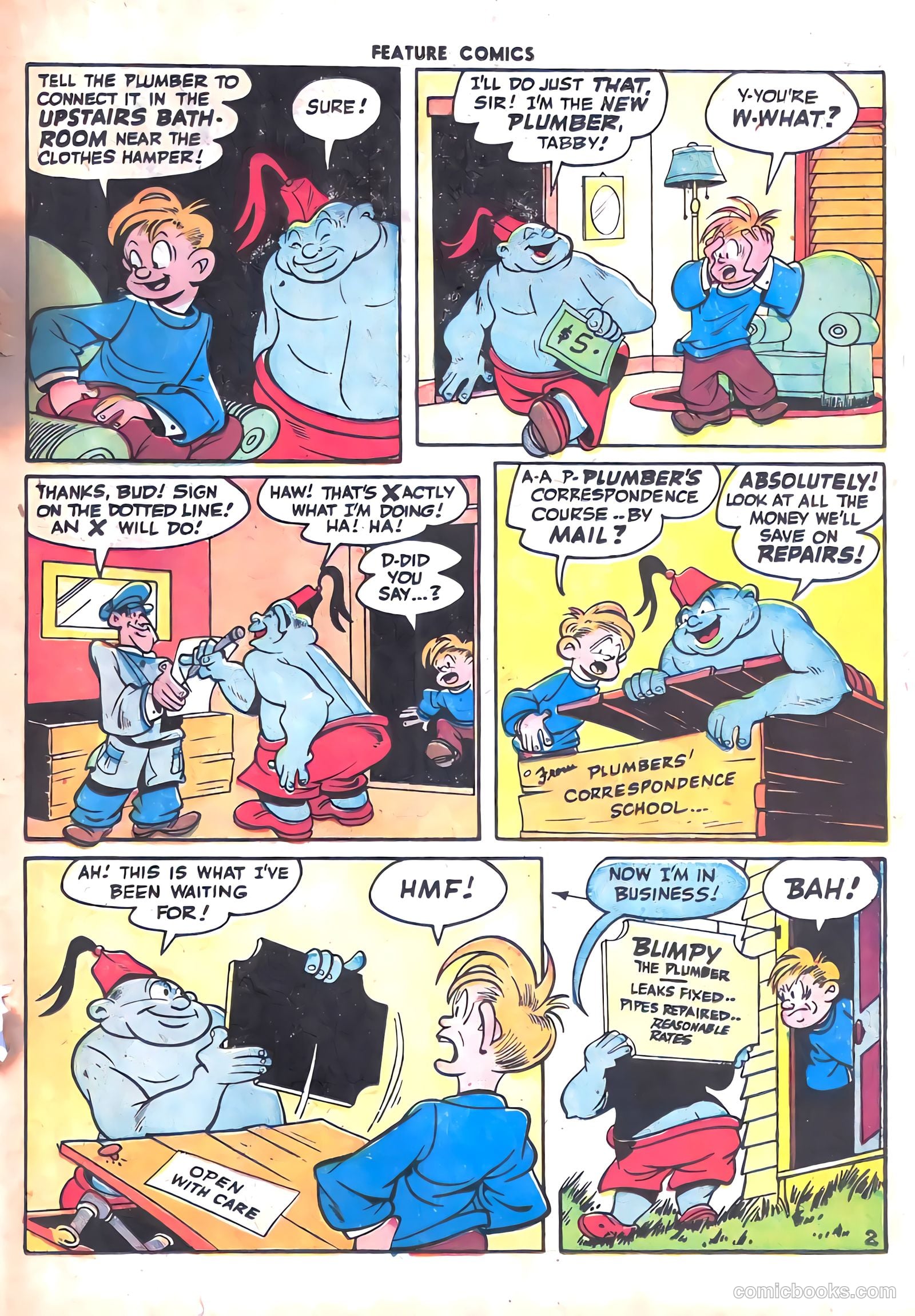 Feature Comics #101 (1946) — page 33 of 60