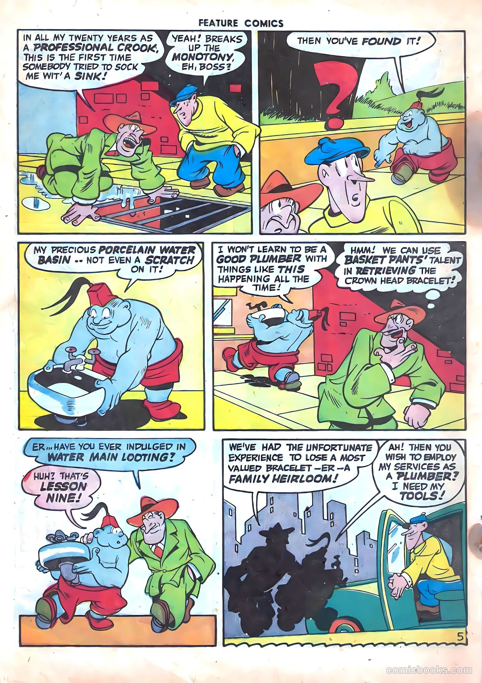 Feature Comics #101 (1946) — page 36 of 60