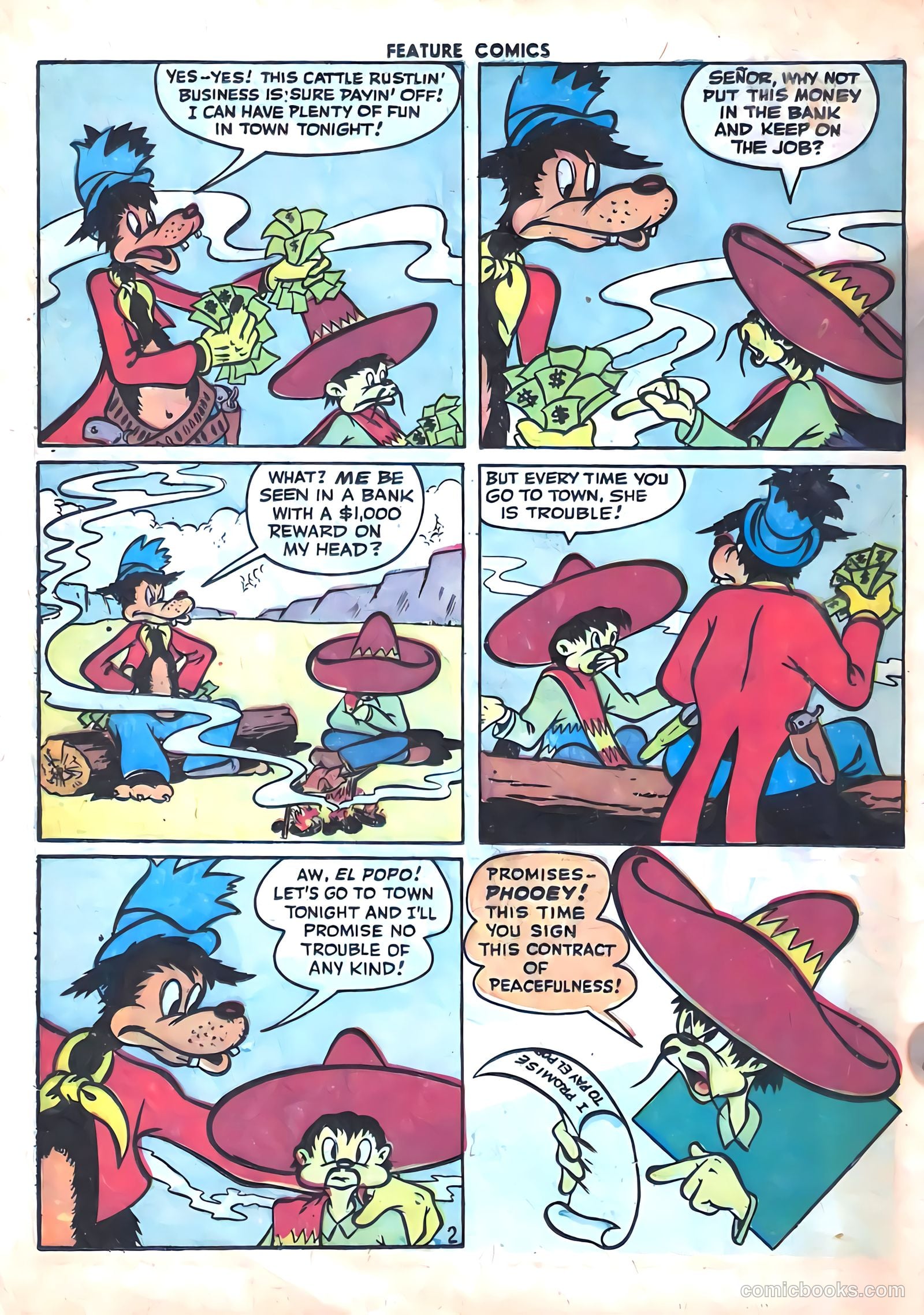 Feature Comics #101 (1946) — page 40 of 60