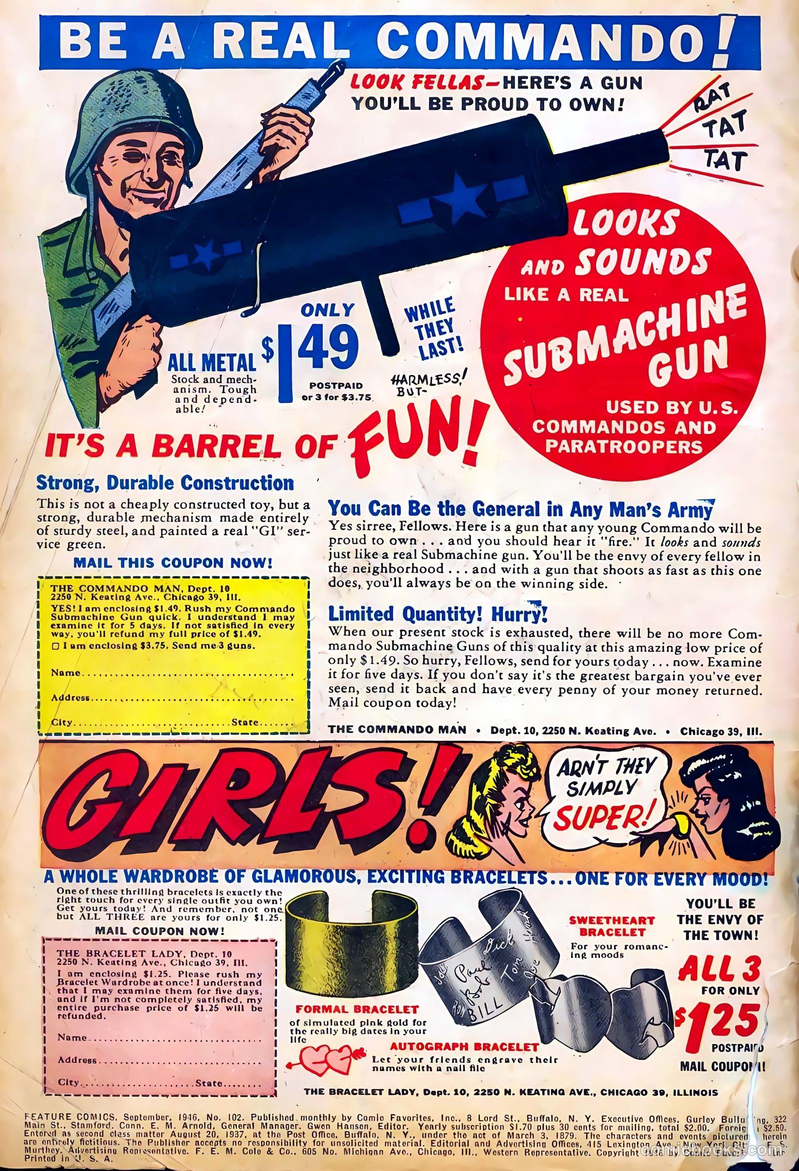 Feature Comics #102 (1946) — page 2 of 60