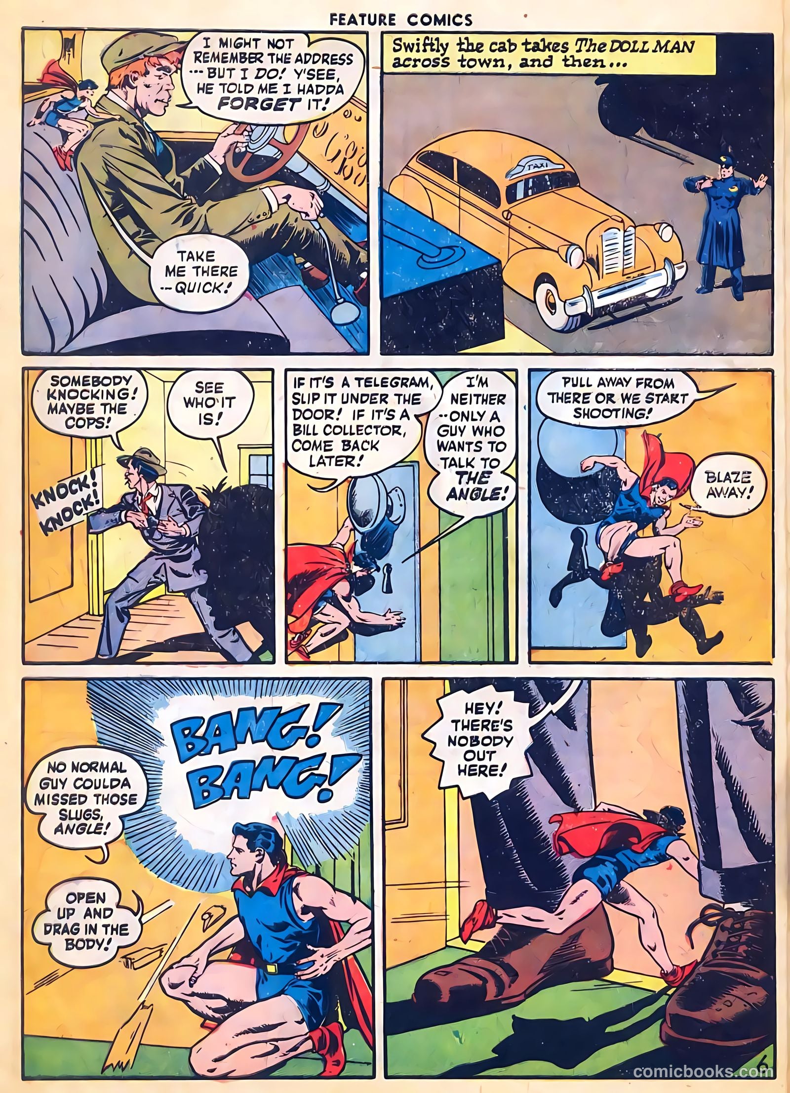 Feature Comics #102 (1946) — page 8 of 60