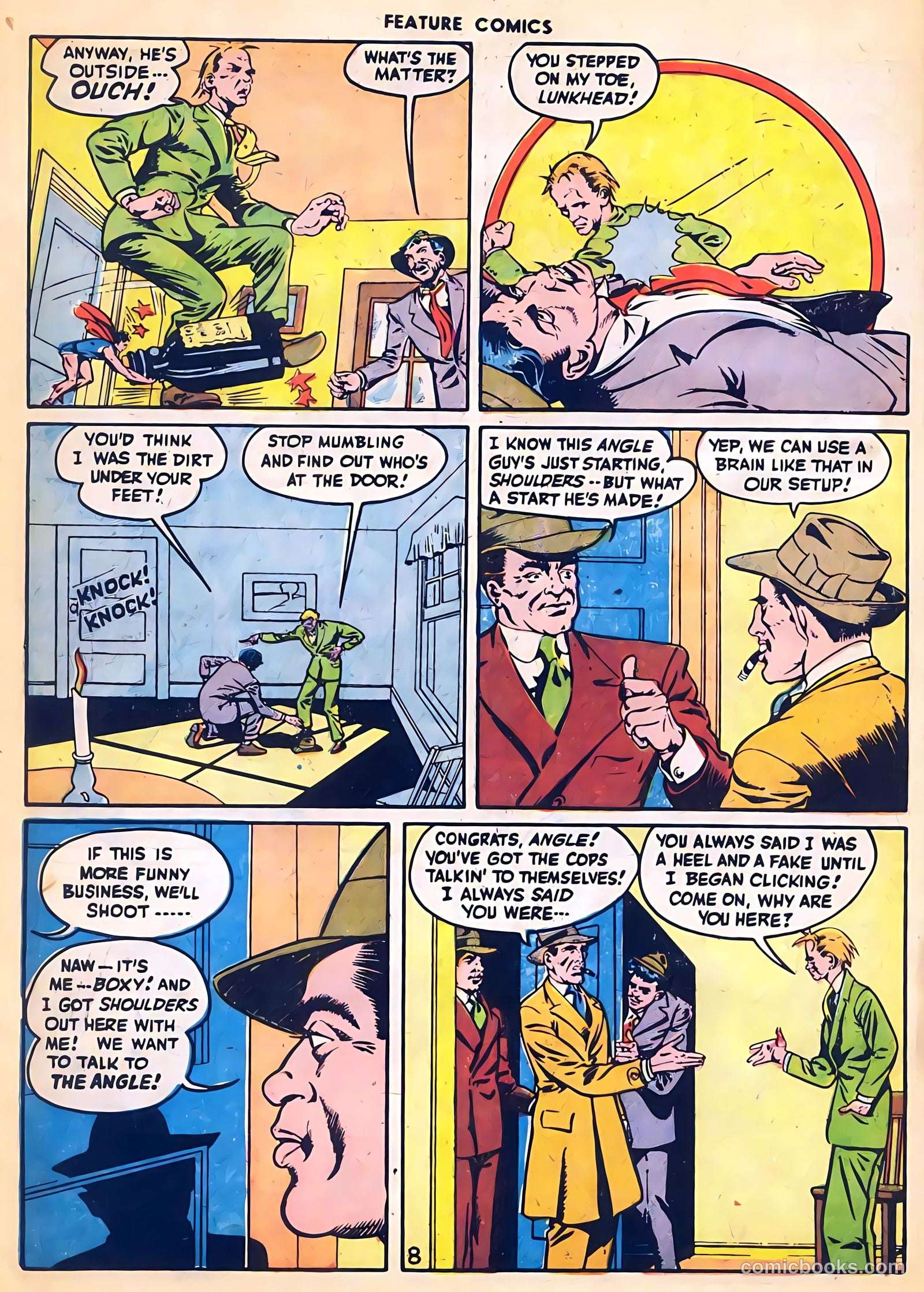 Feature Comics #102 (1946) — page 10 of 60