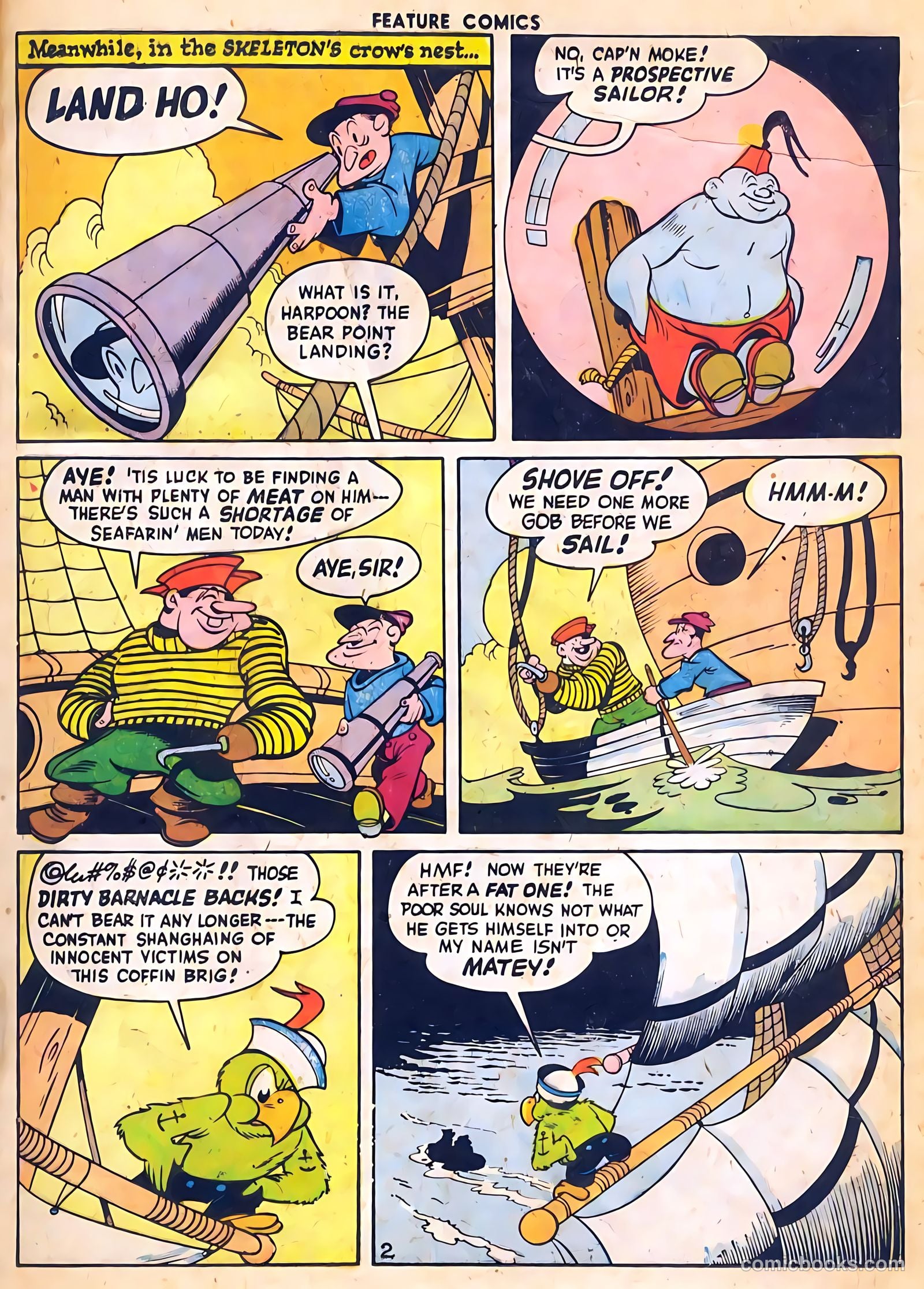 Feature Comics #102 (1946) — page 17 of 60