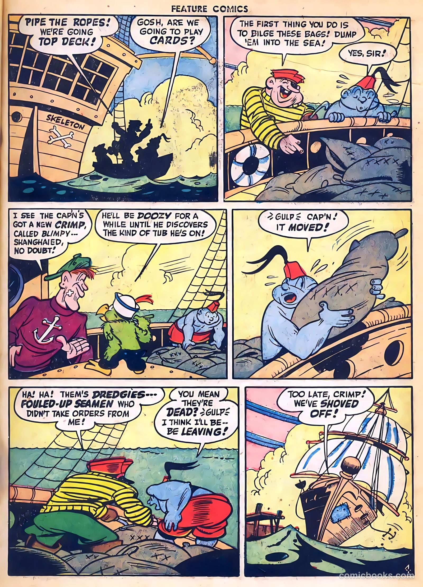 Feature Comics #102 (1946) — page 19 of 60