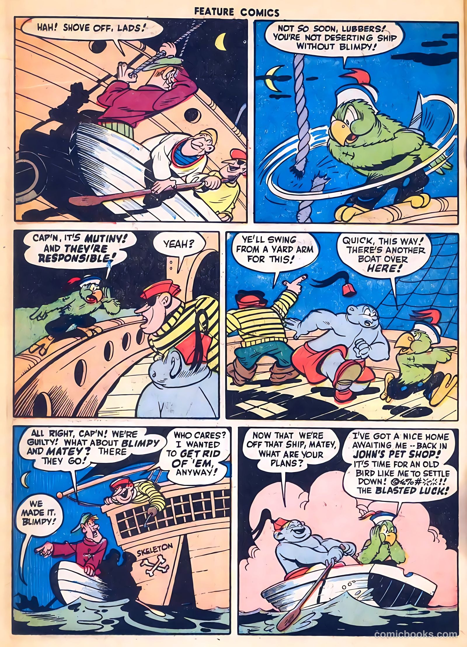 Feature Comics #102 (1946) — page 22 of 60
