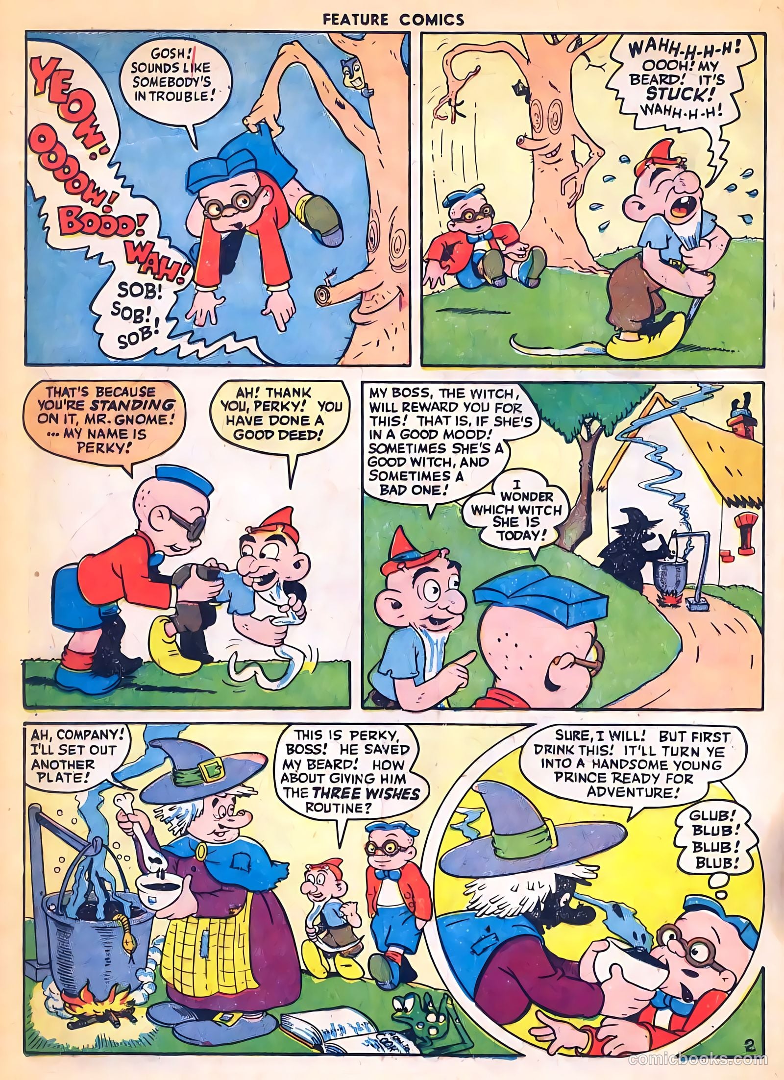 Feature Comics #102 (1946) — page 24 of 60