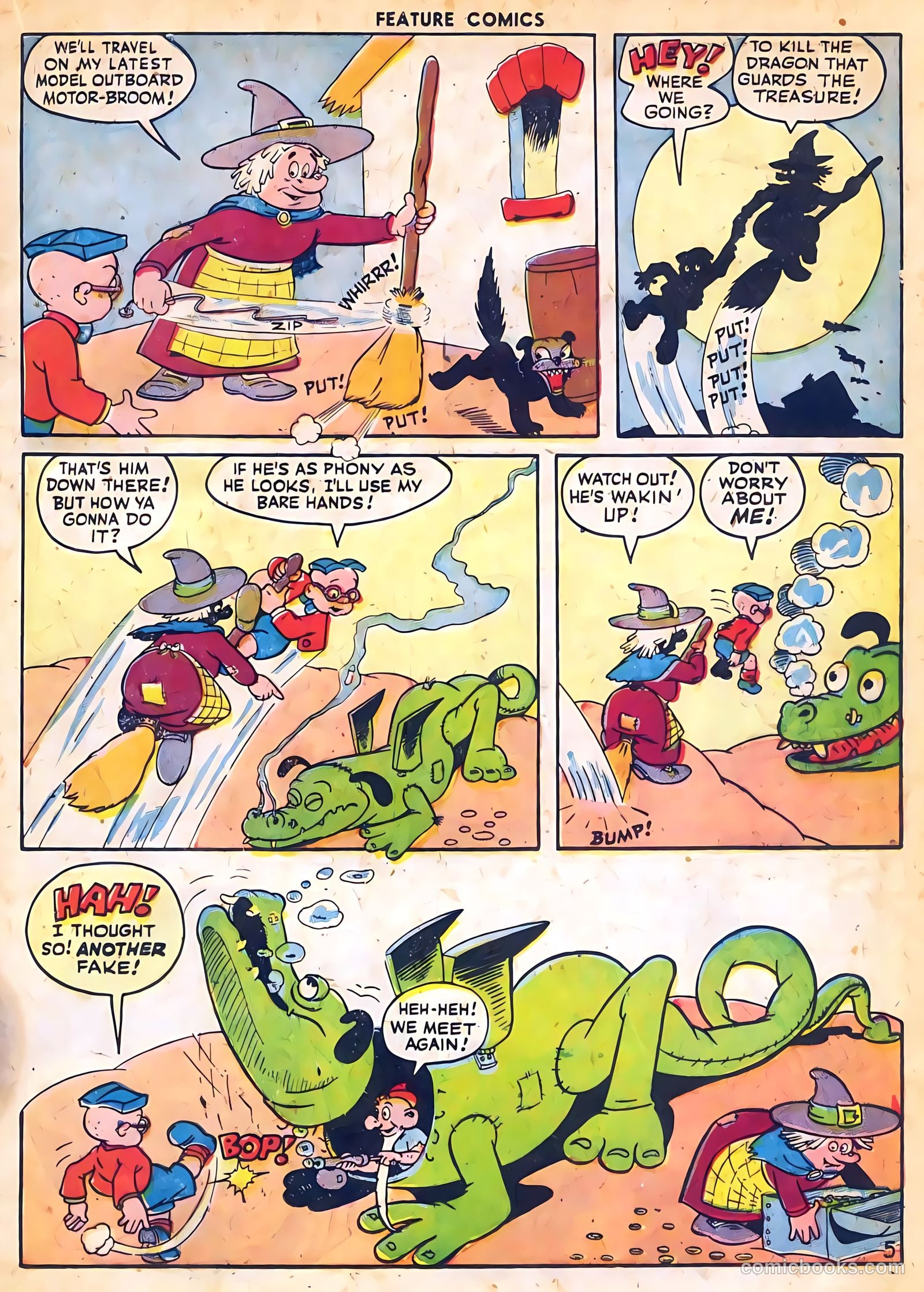 Feature Comics #102 (1946) — page 27 of 60