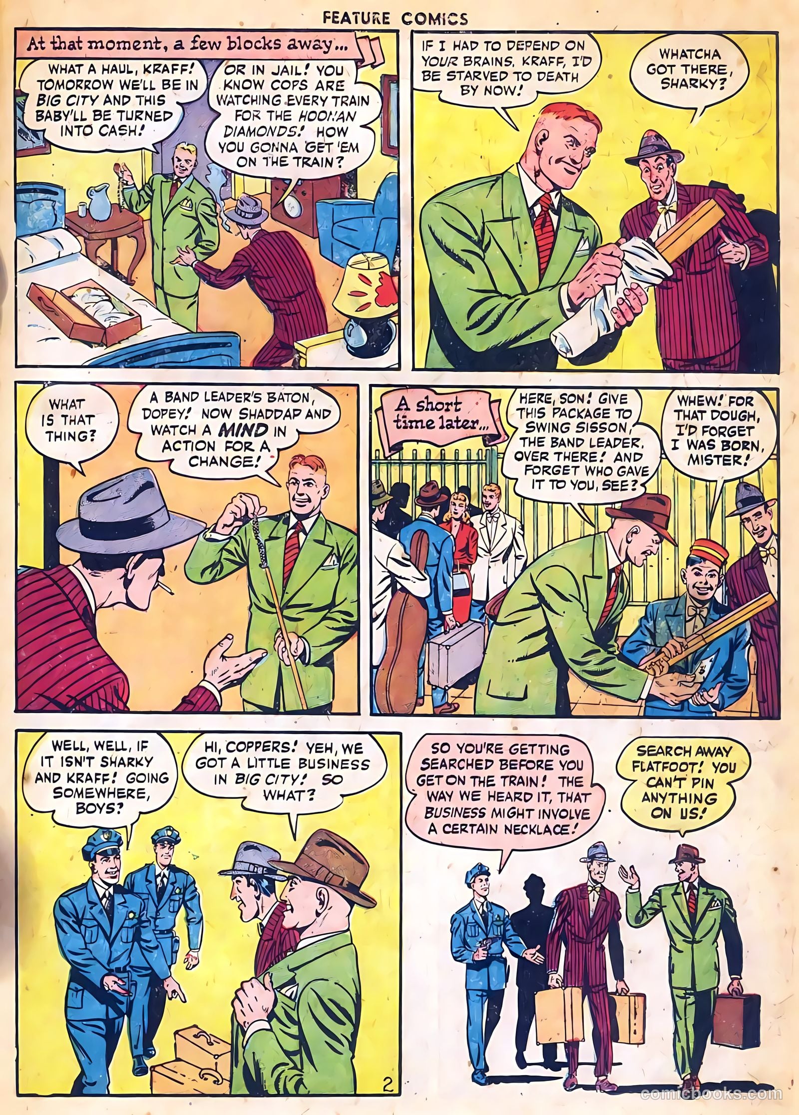 Feature Comics #102 (1946) — page 33 of 60
