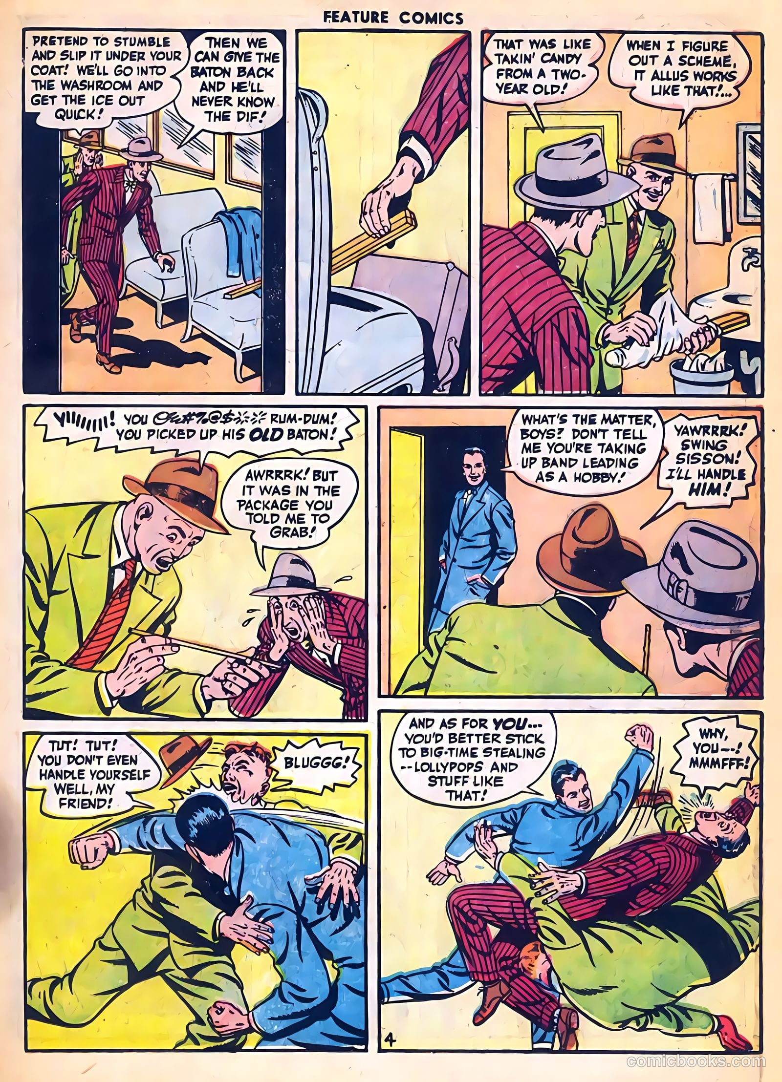 Feature Comics #102 (1946) — page 35 of 60