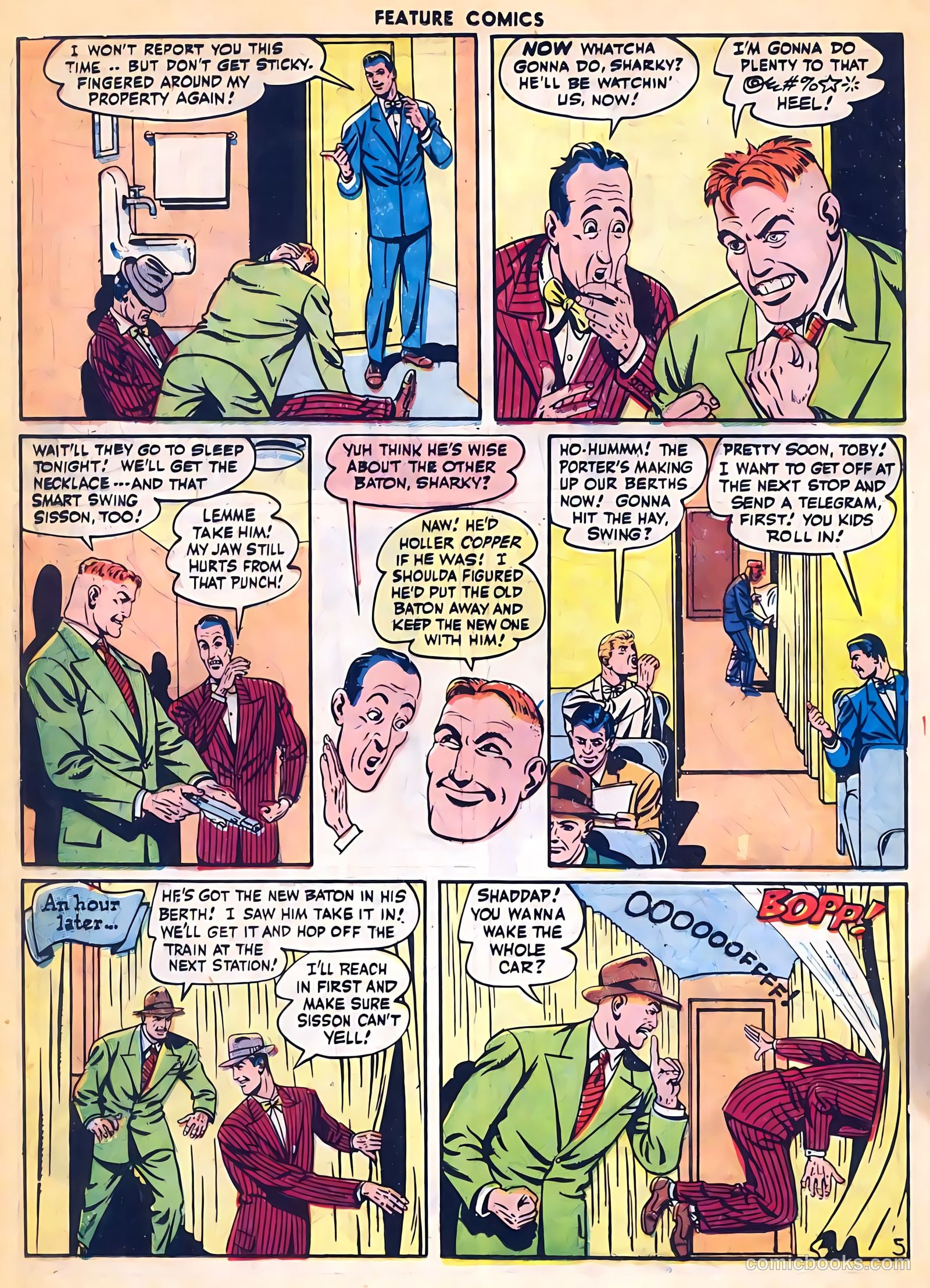 Feature Comics #102 (1946) — page 36 of 60