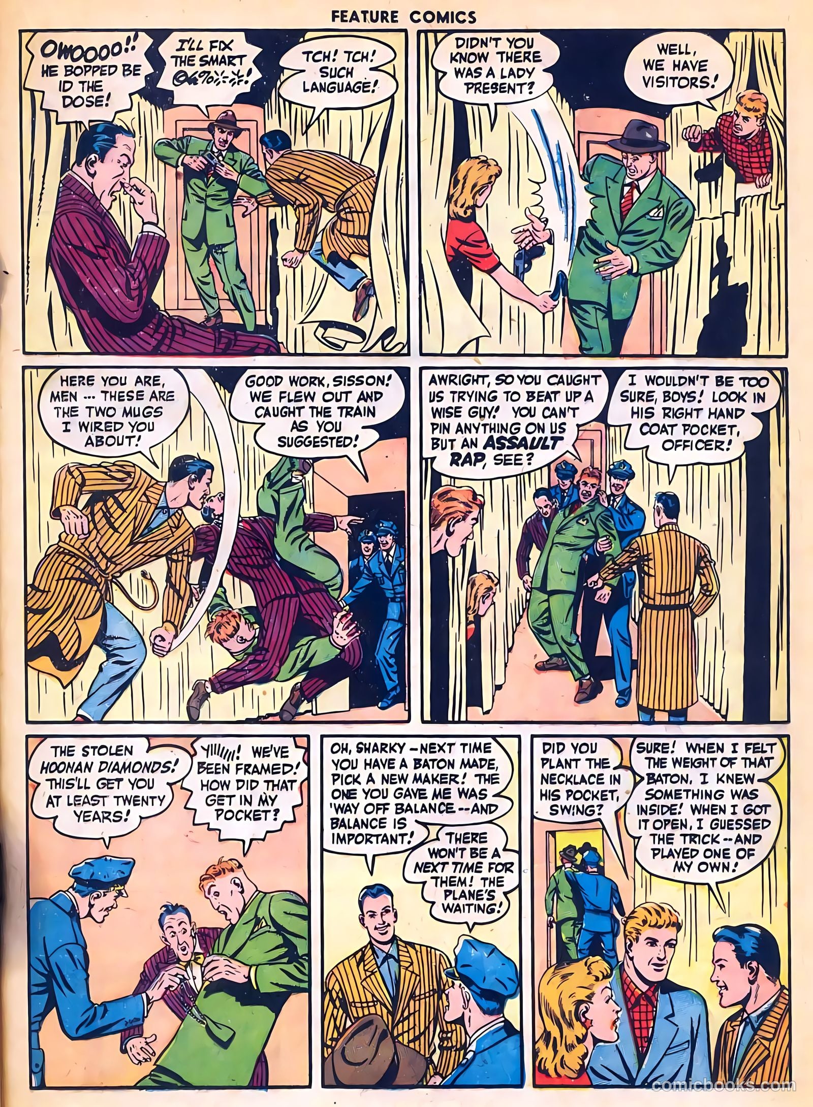 Feature Comics #102 (1946) — page 37 of 60