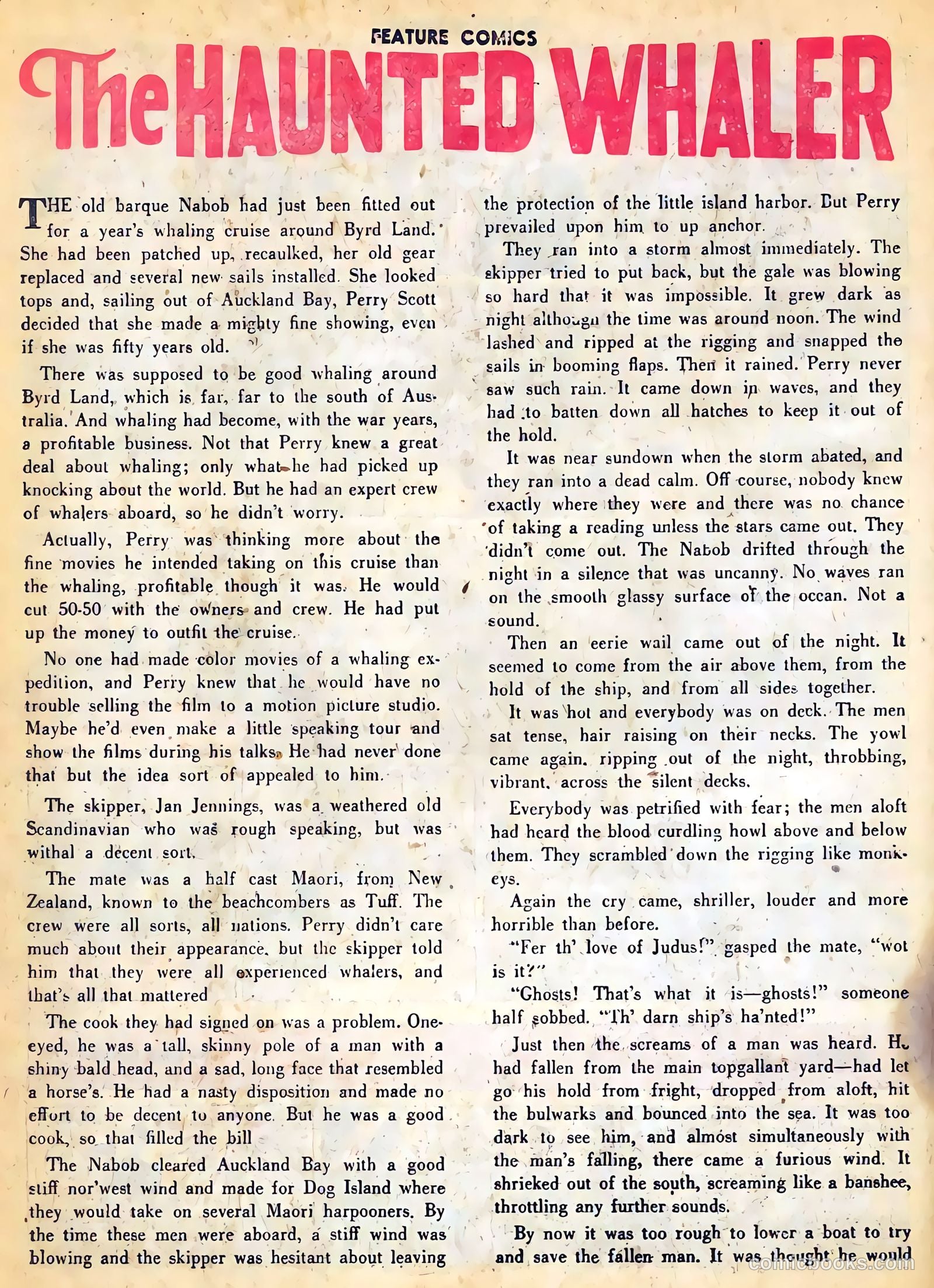Feature Comics #102 (1946) — page 42 of 60