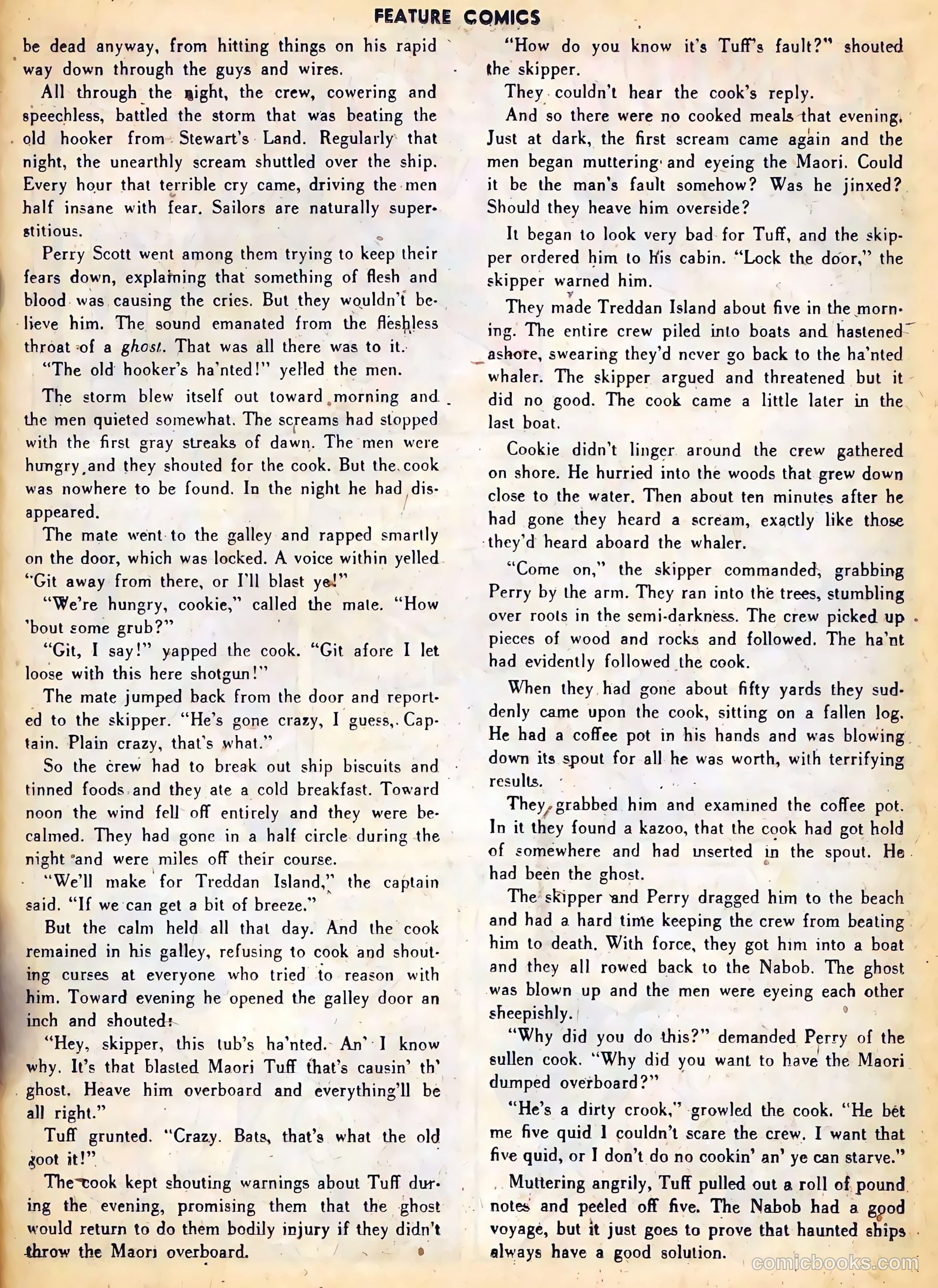 Feature Comics #102 (1946) — page 43 of 60