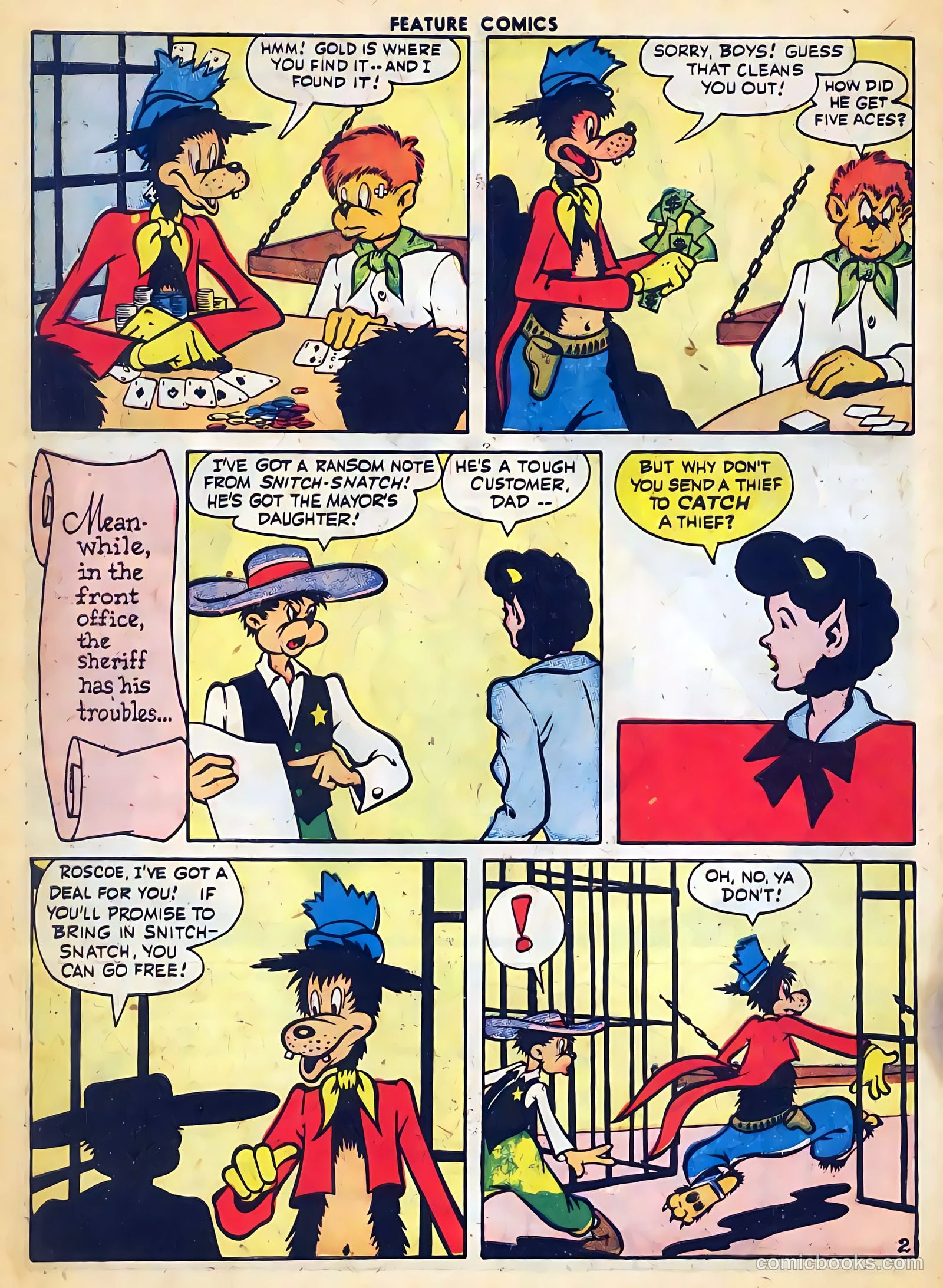 Feature Comics #102 (1946) — page 46 of 60