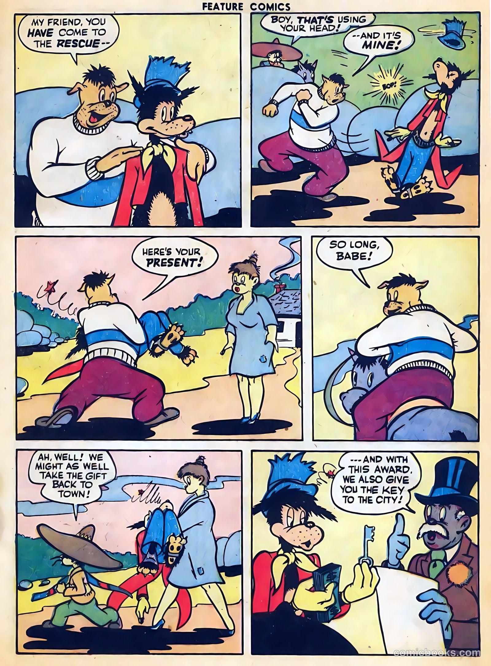 Feature Comics #102 (1946) — page 49 of 60