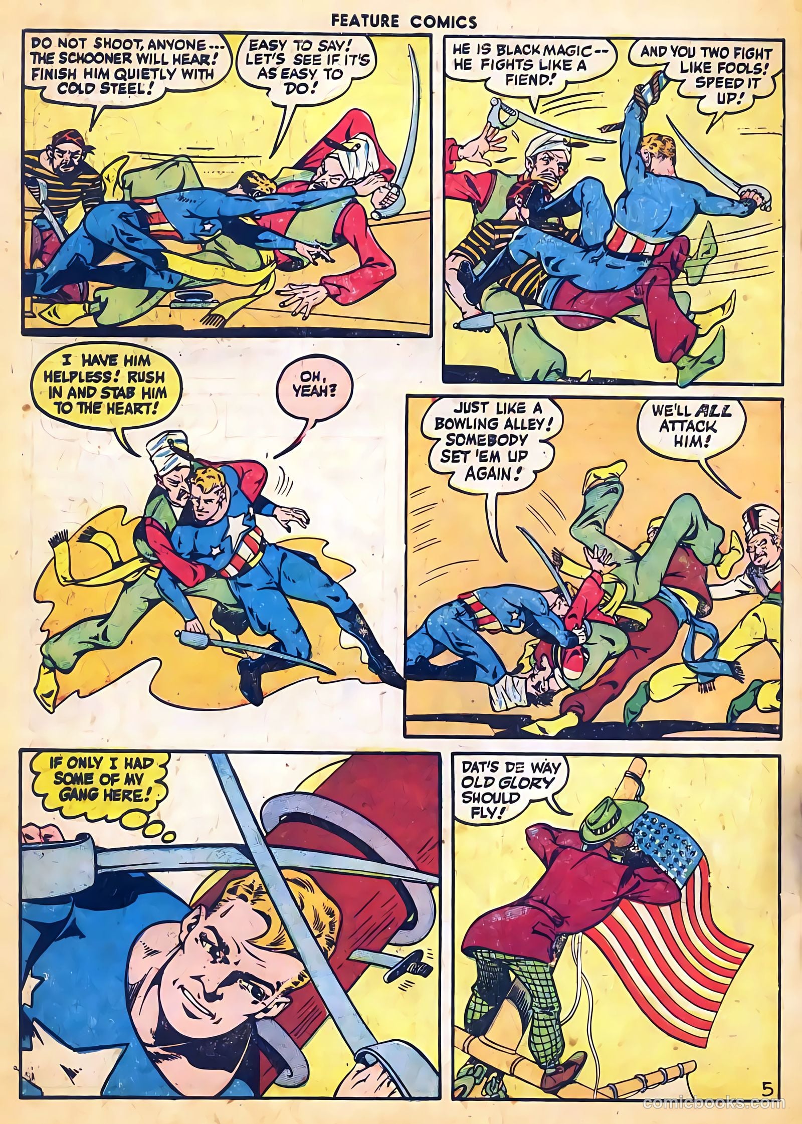 Feature Comics #102 (1946) — page 56 of 60