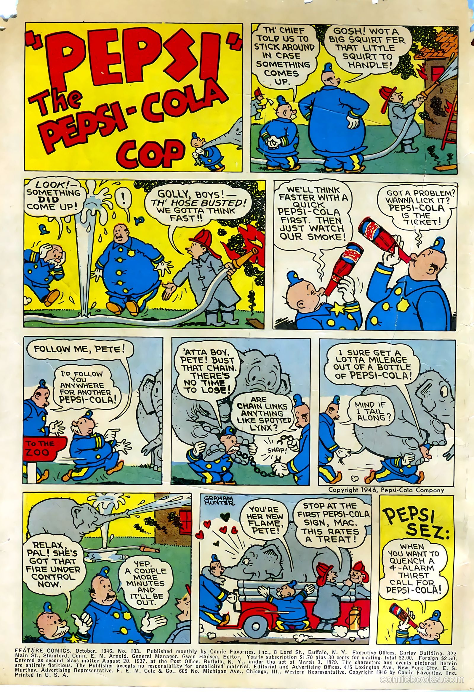 Feature Comics #103 (1946) — page 2 of 60