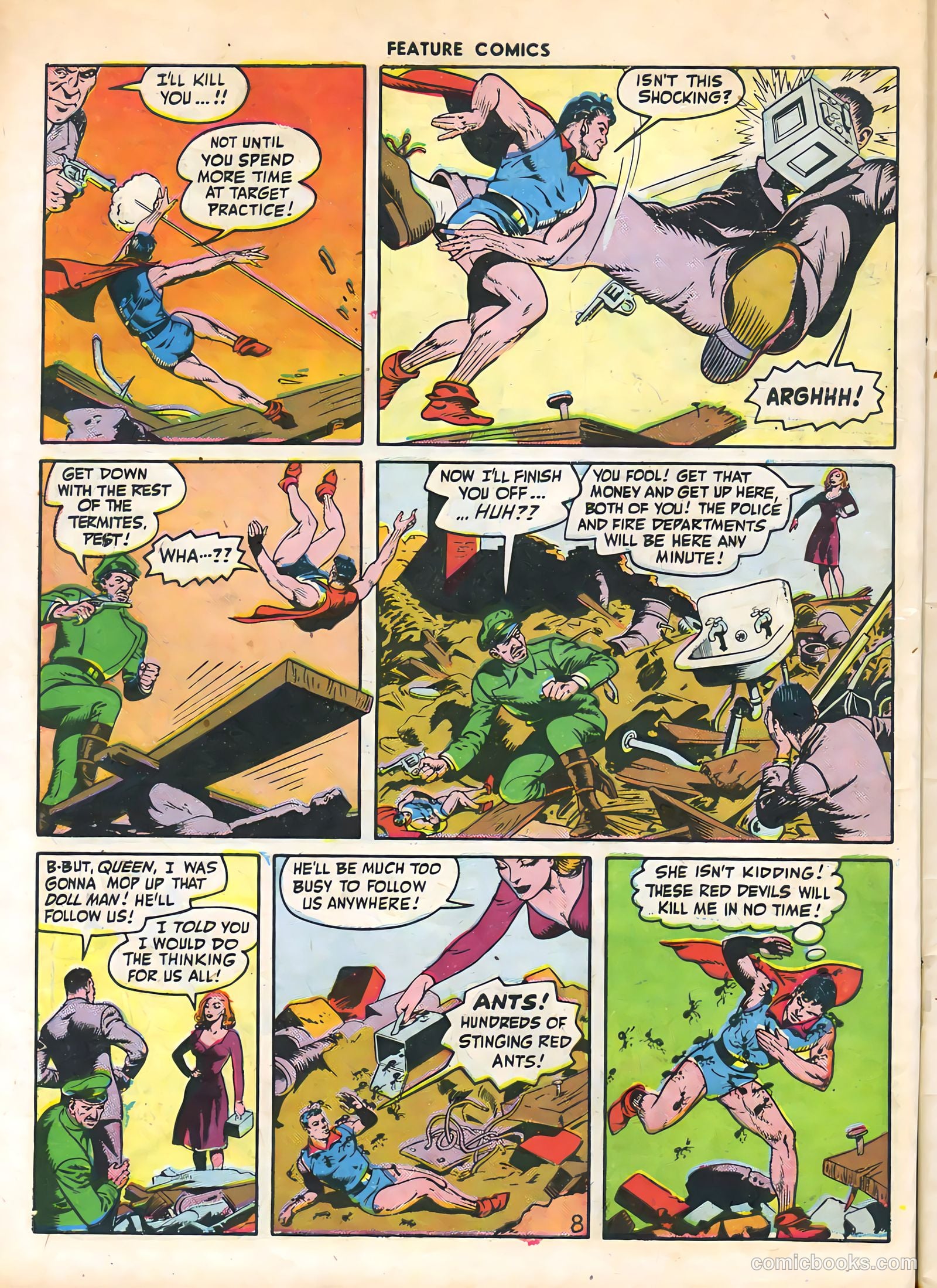 Feature Comics #103 (1946) — page 10 of 60