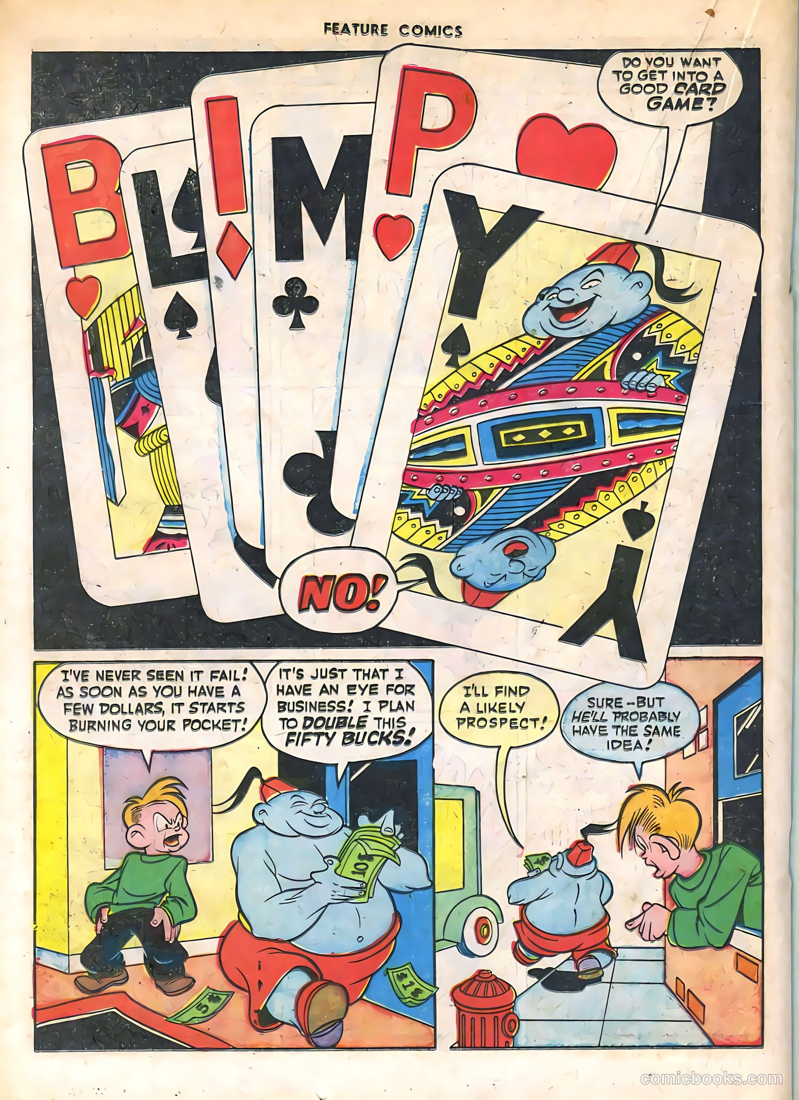 Feature Comics #103 (1946) — page 32 of 60