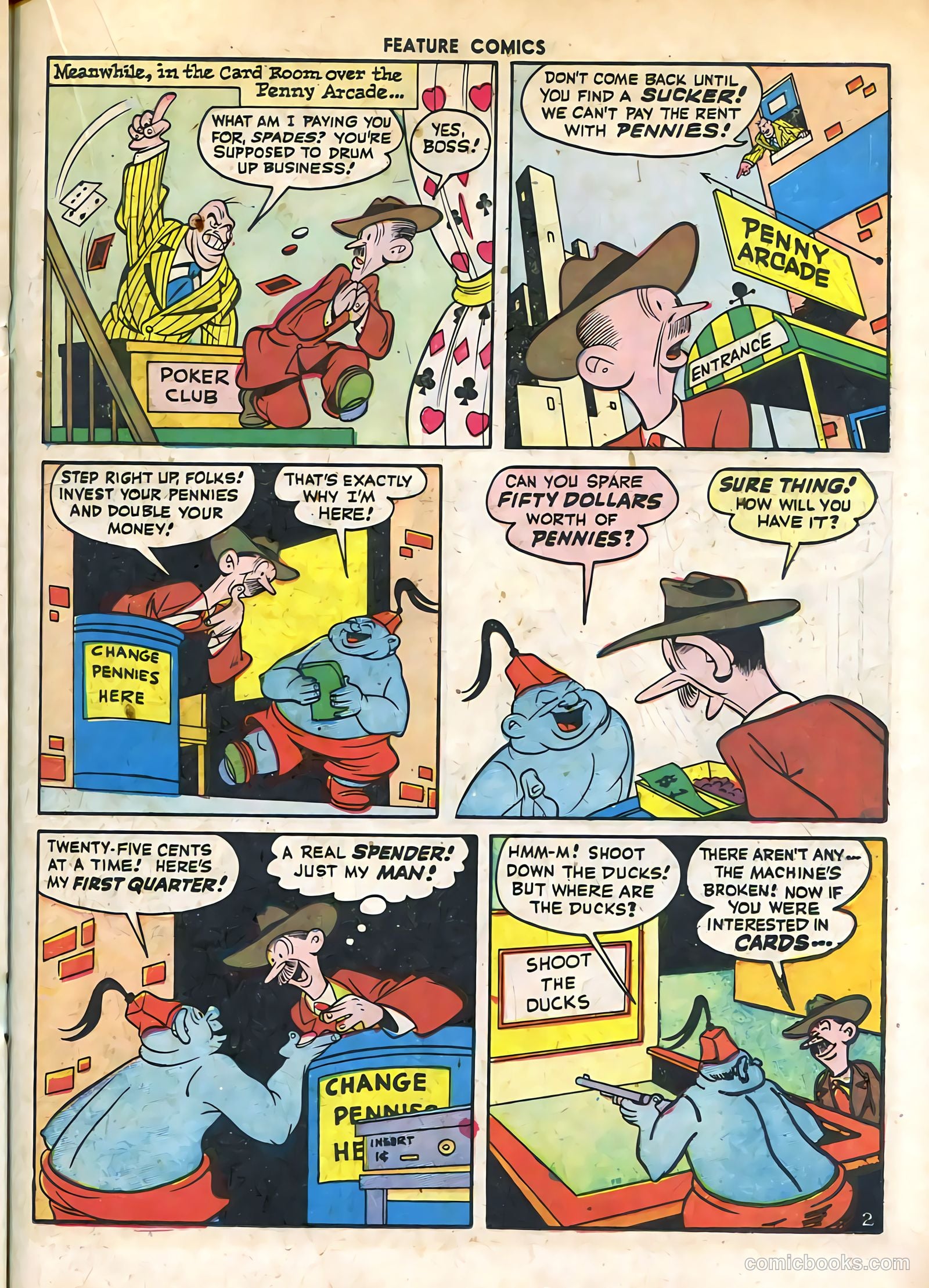 Feature Comics #103 (1946) — page 33 of 60