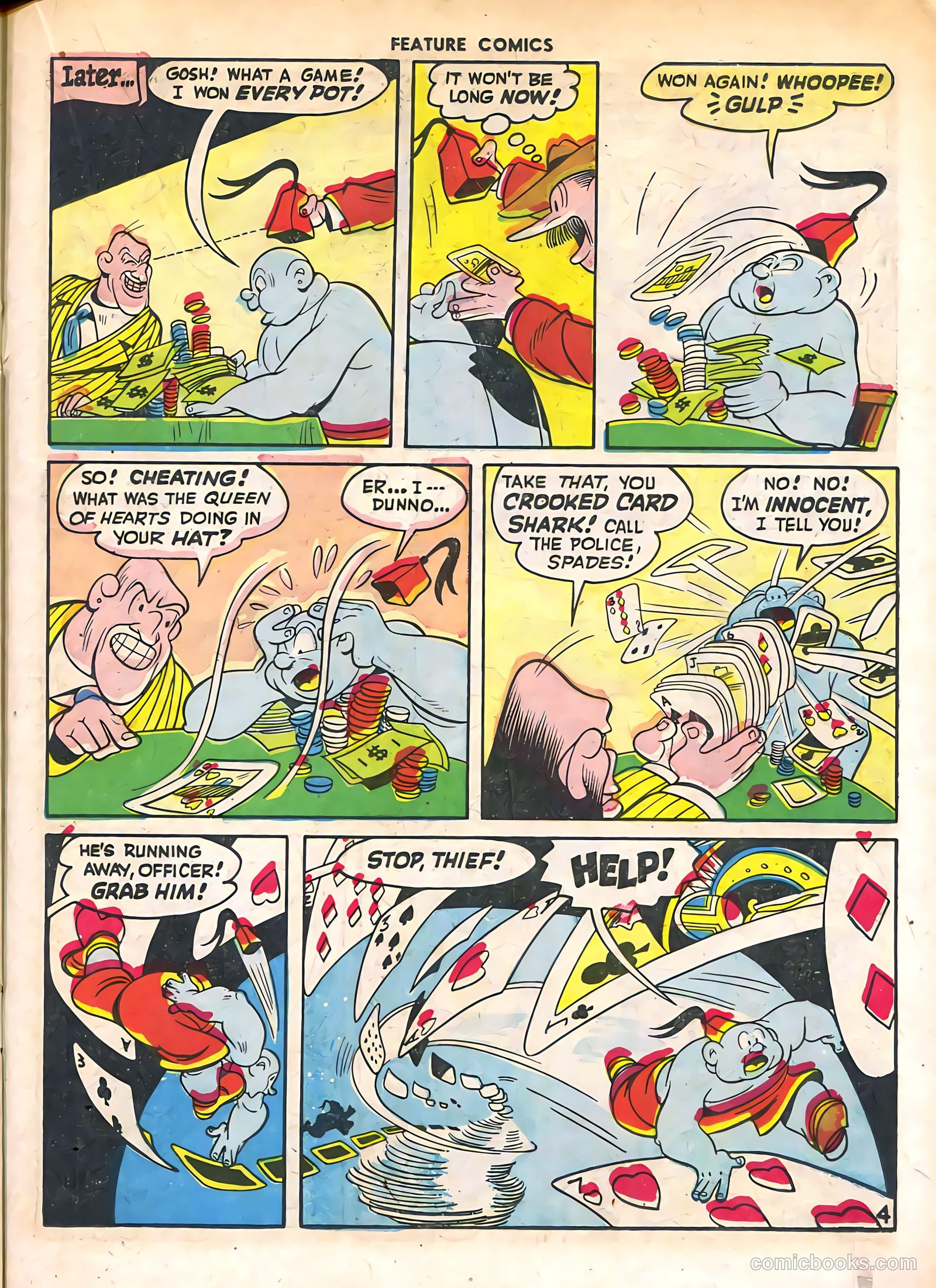 Feature Comics #103 (1946) — page 35 of 60